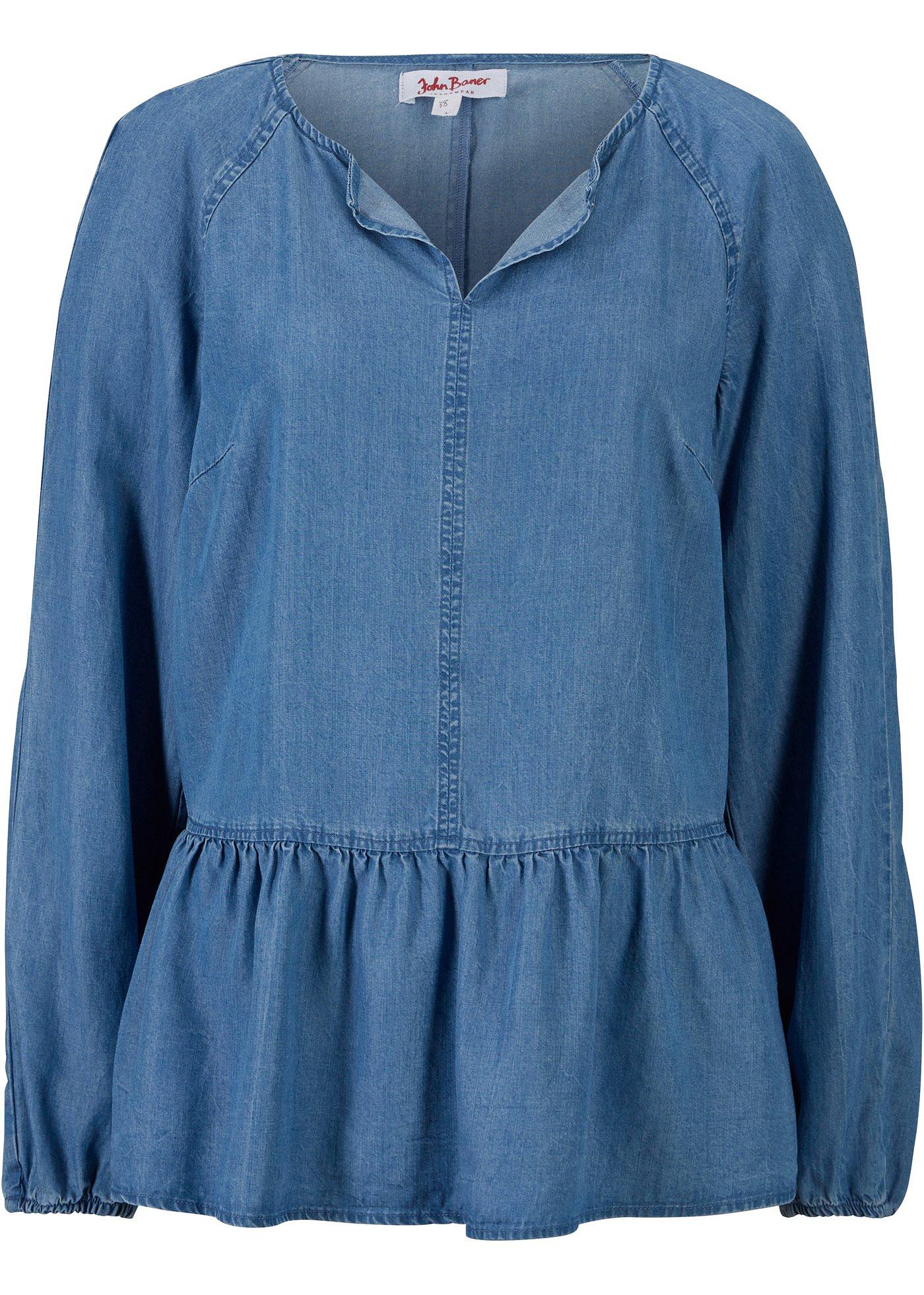 Blouse en jean en TENCEL™ Lyocell