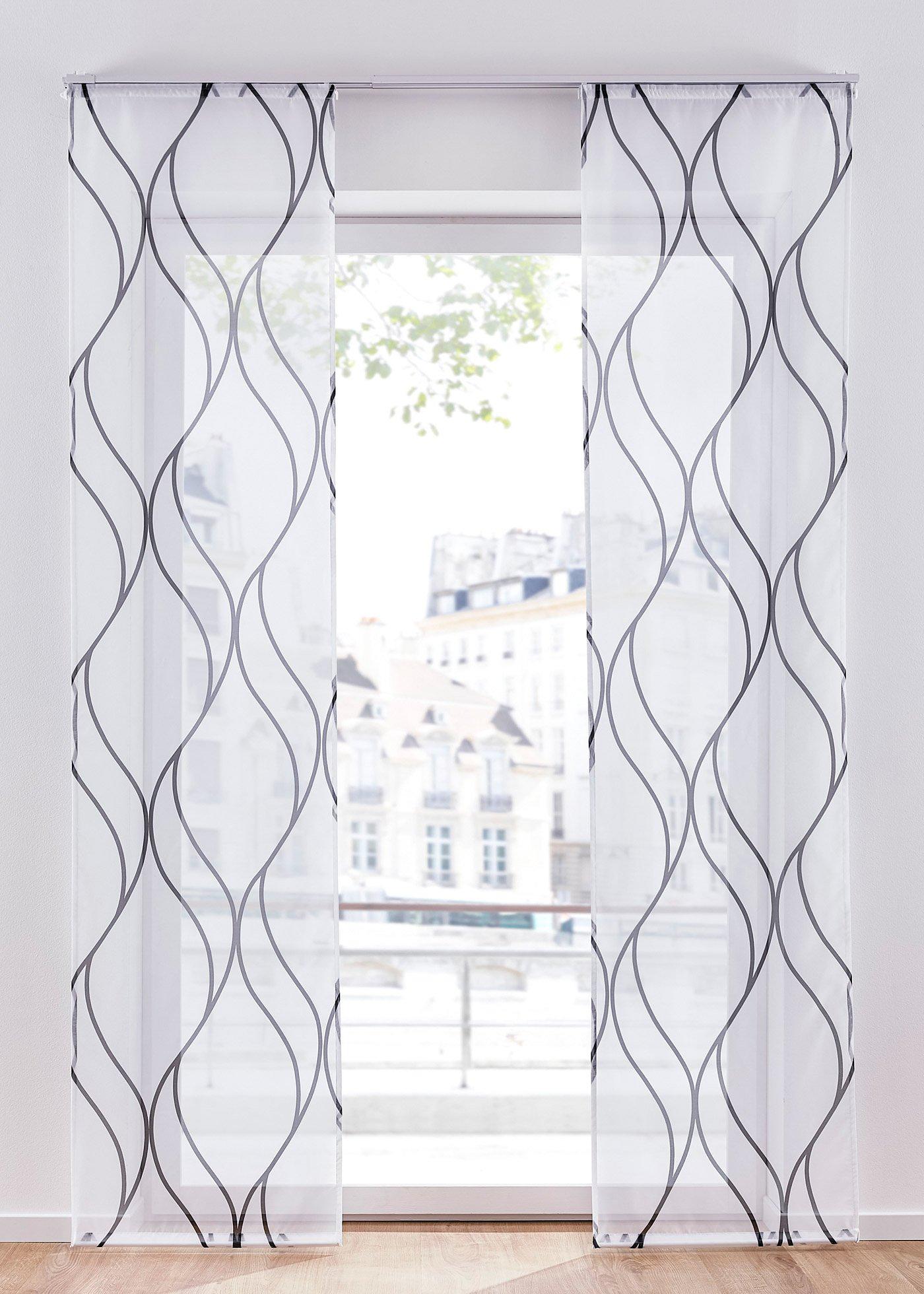 Panneau coulissant à imprimé (1 pce.)