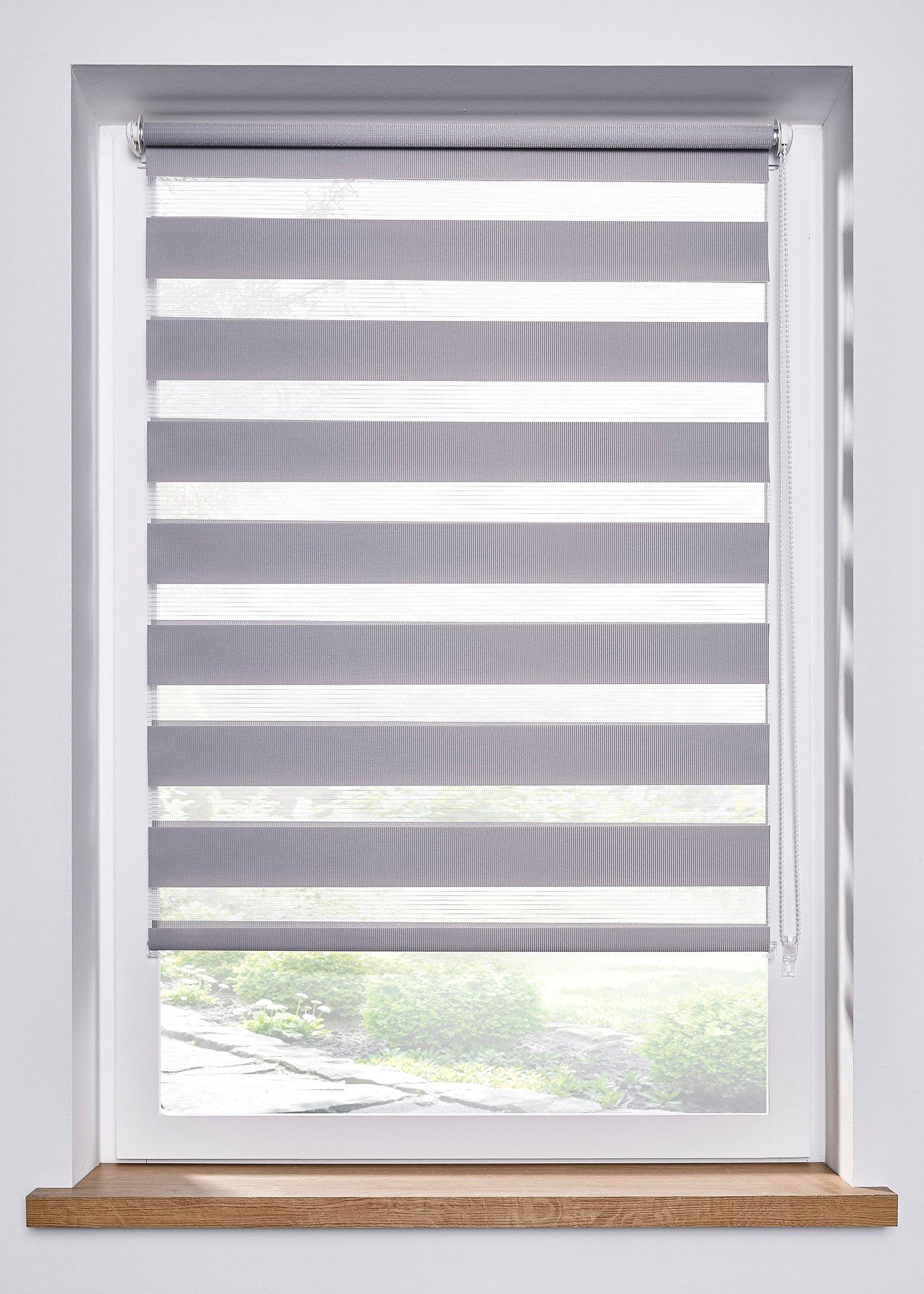 Store double enrouleur uni