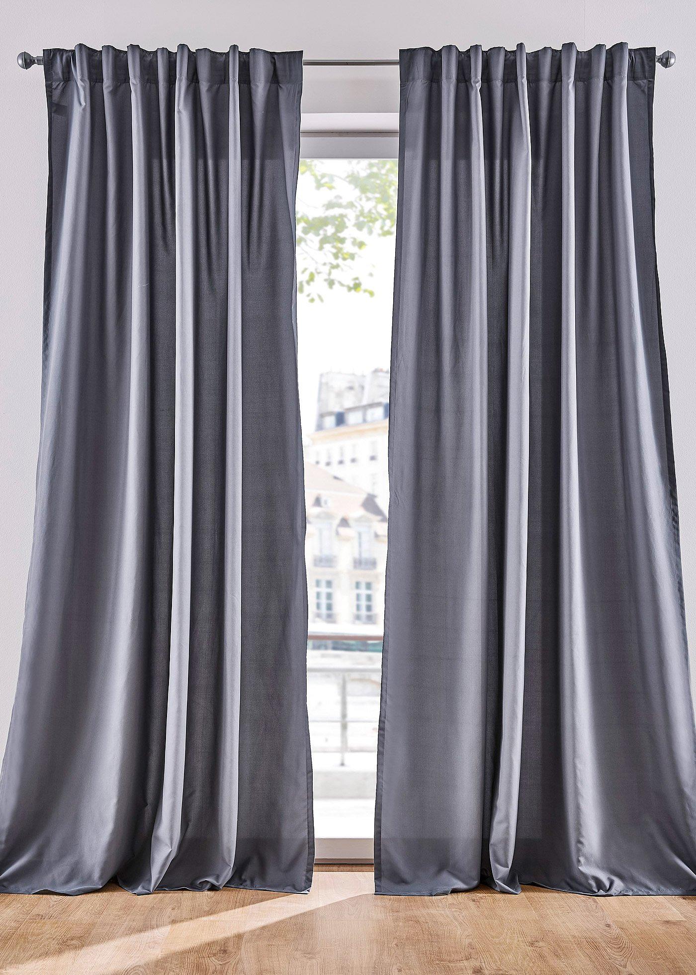 Lot de 2 panneaux en microfibre unis