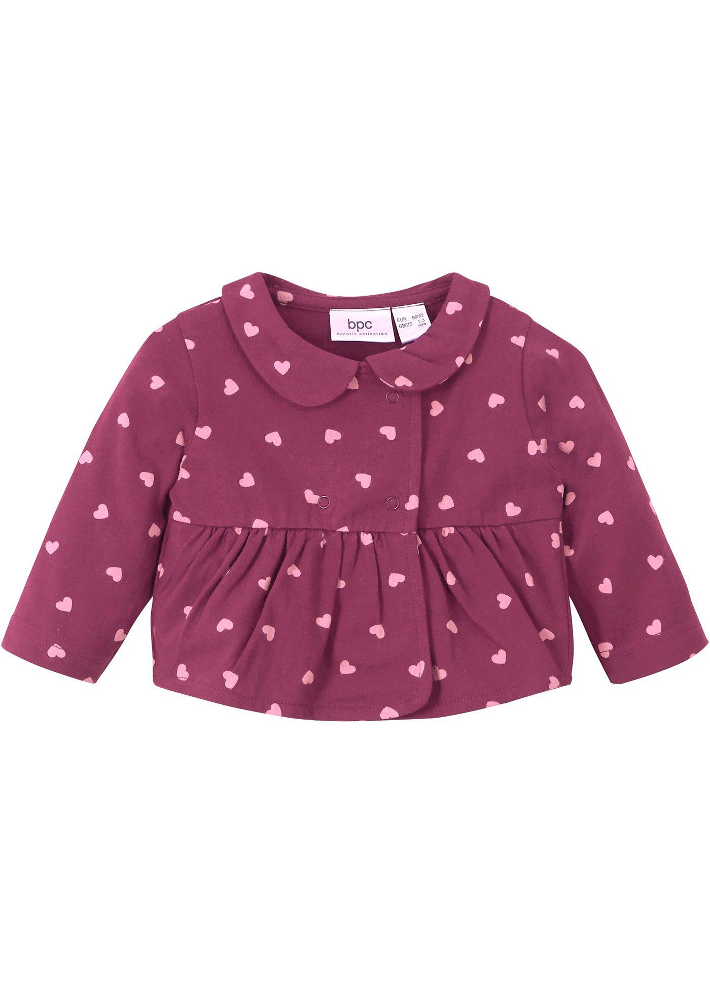 Gilet T-shirt bébé en coton bio