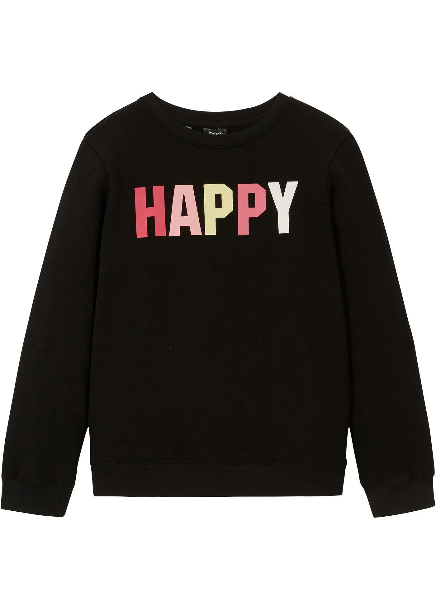 Sweat-shirt fille en coton bio