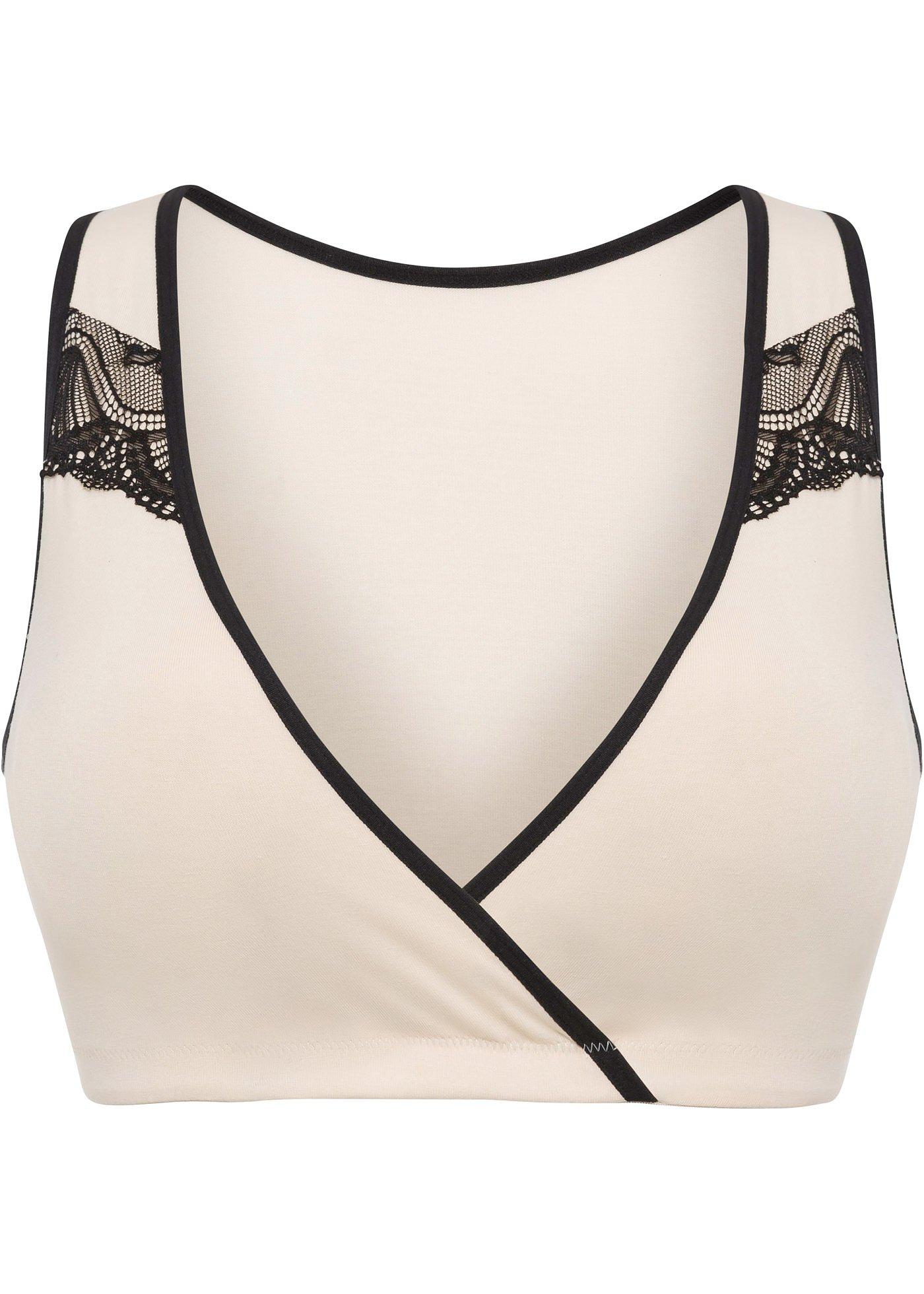 Soutien-gorge d'allaitement avec coton bio