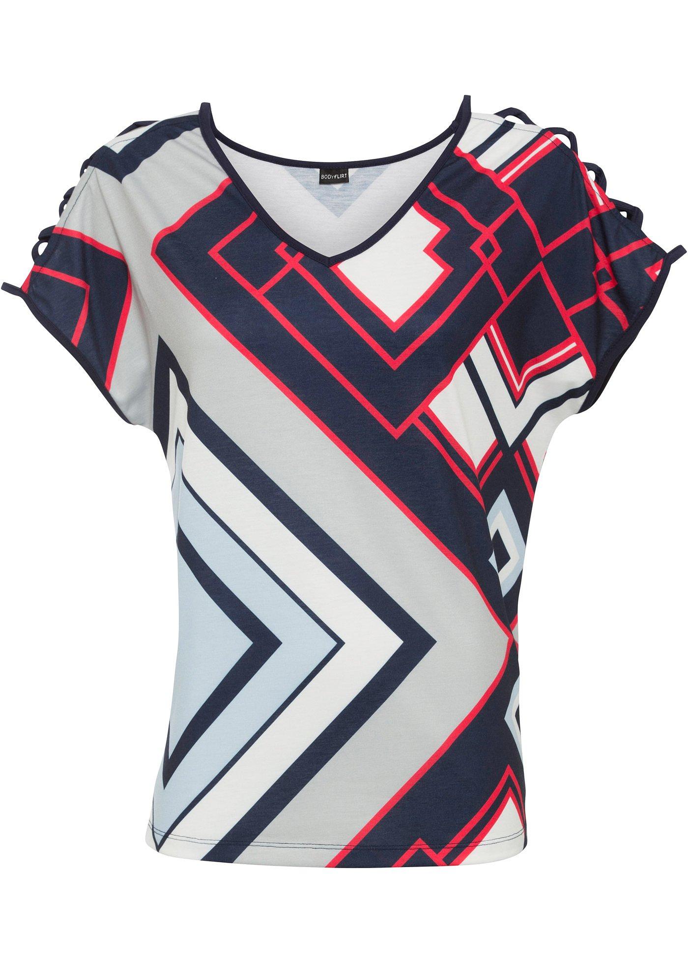 T-shirt à laçage