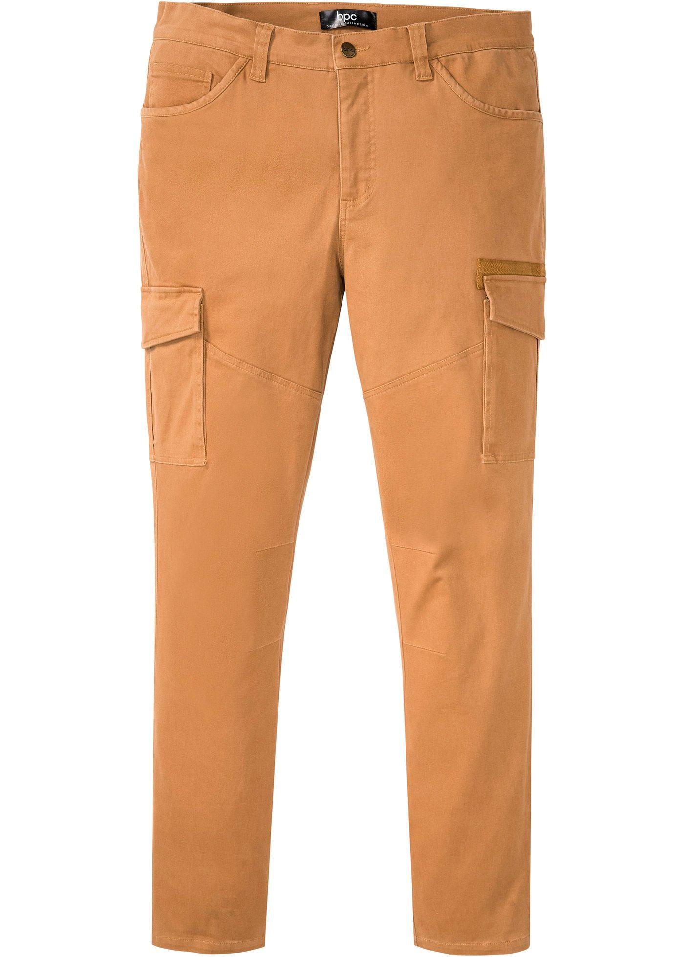 Pantalon cargo extensible Slim Fit, Straight