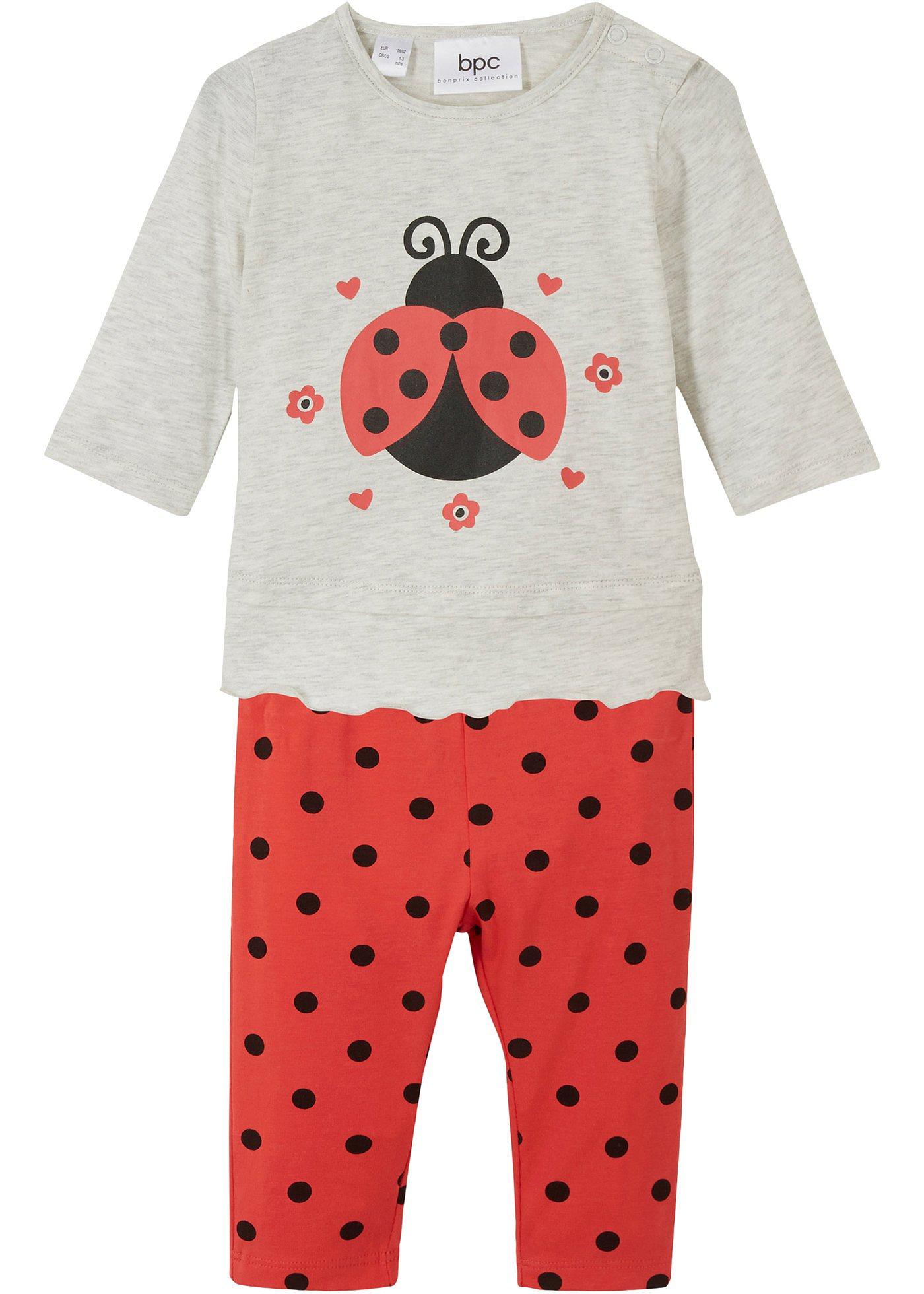 T-shirt et legging bébé (Ens. 2 pces.) coton bio