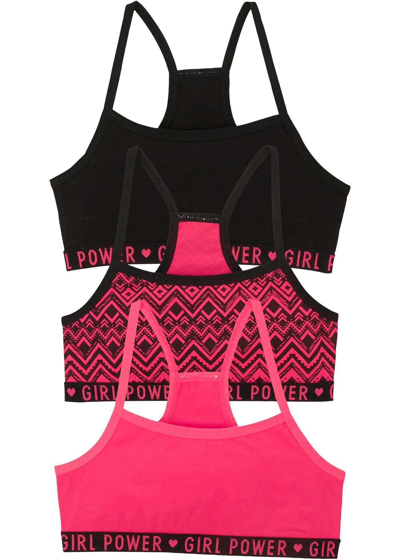 Lot de 3 brassières fille