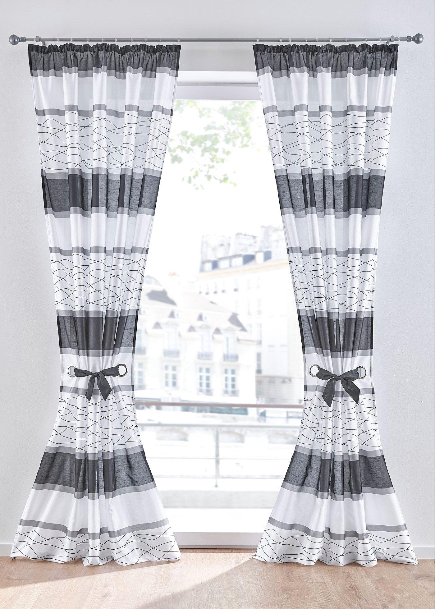 Panneau imprimé avec embrasse (1 pce.)