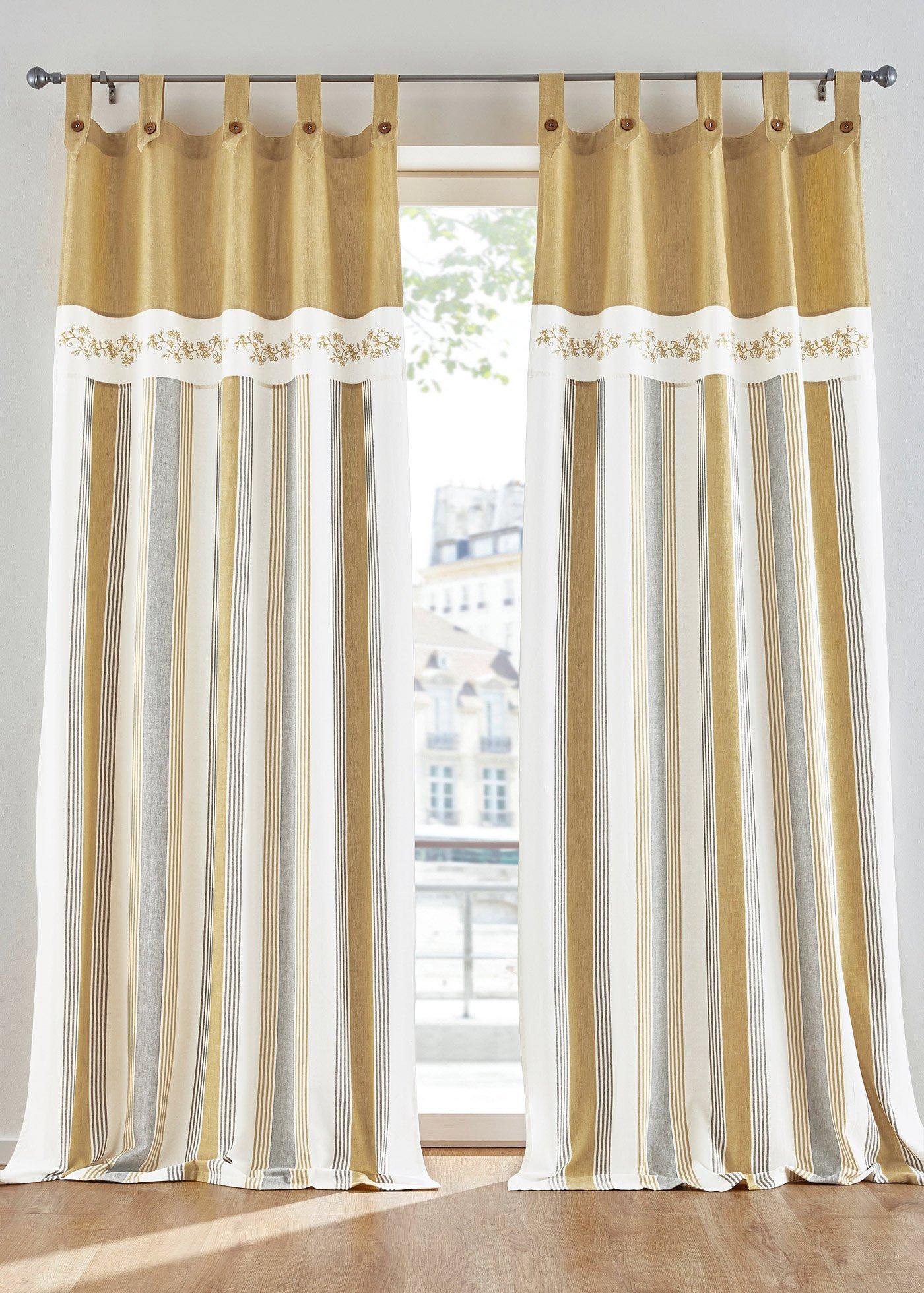 Panneau en coton bio à imprimé (1 pce.)