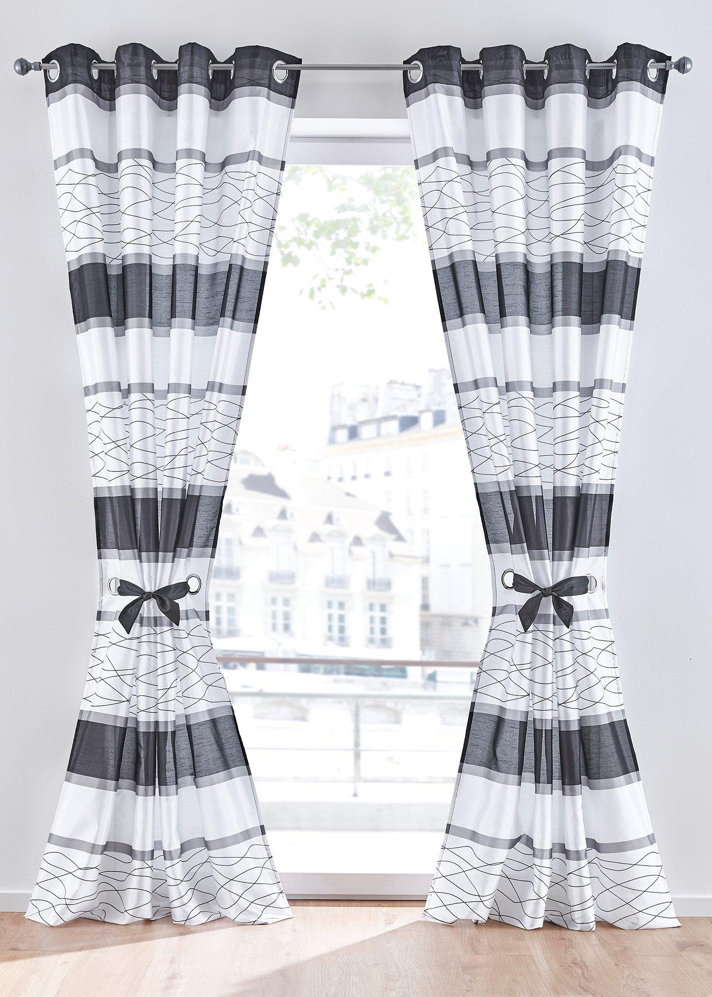 Panneau imprimé avec embrasse (1 pce.)