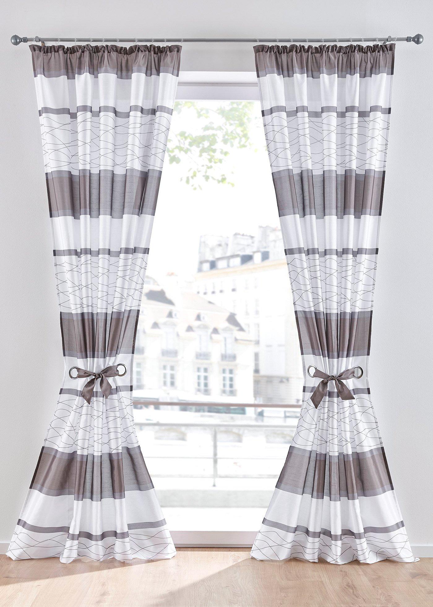 Panneau imprimé avec embrasse (1 pce.)