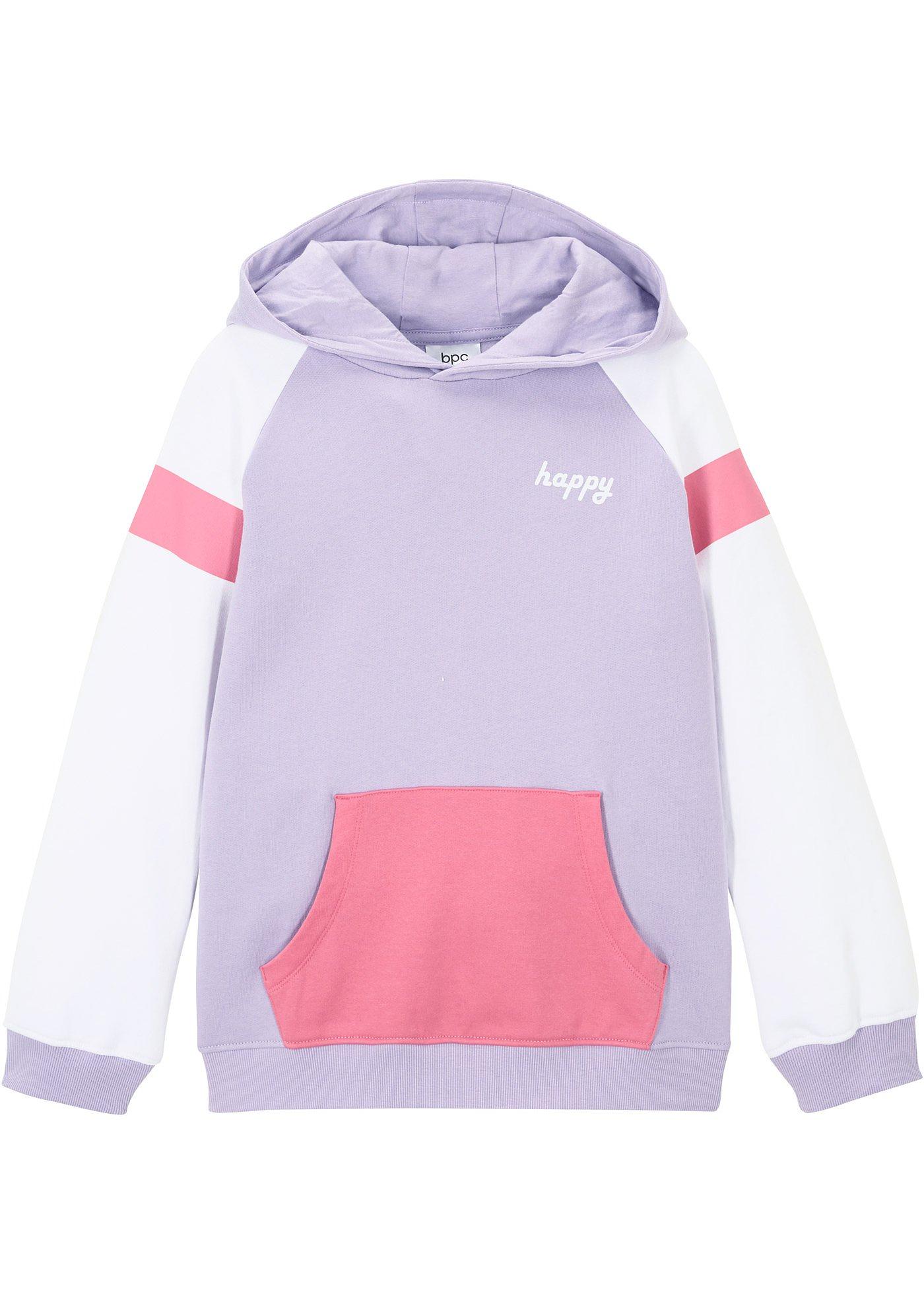 Sweat-shirt fille en coton bio