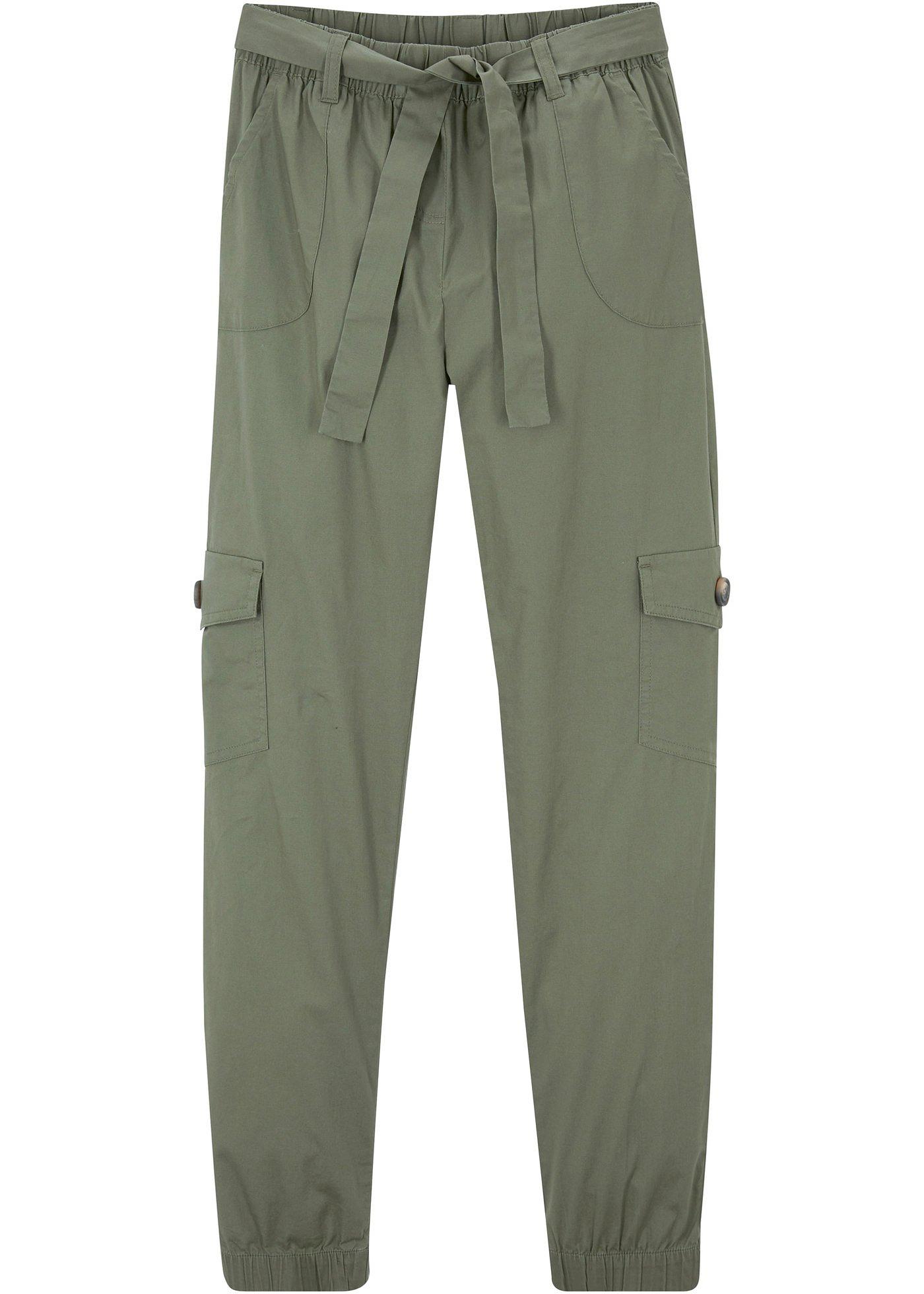 Pantalon cargo fille à enfiler