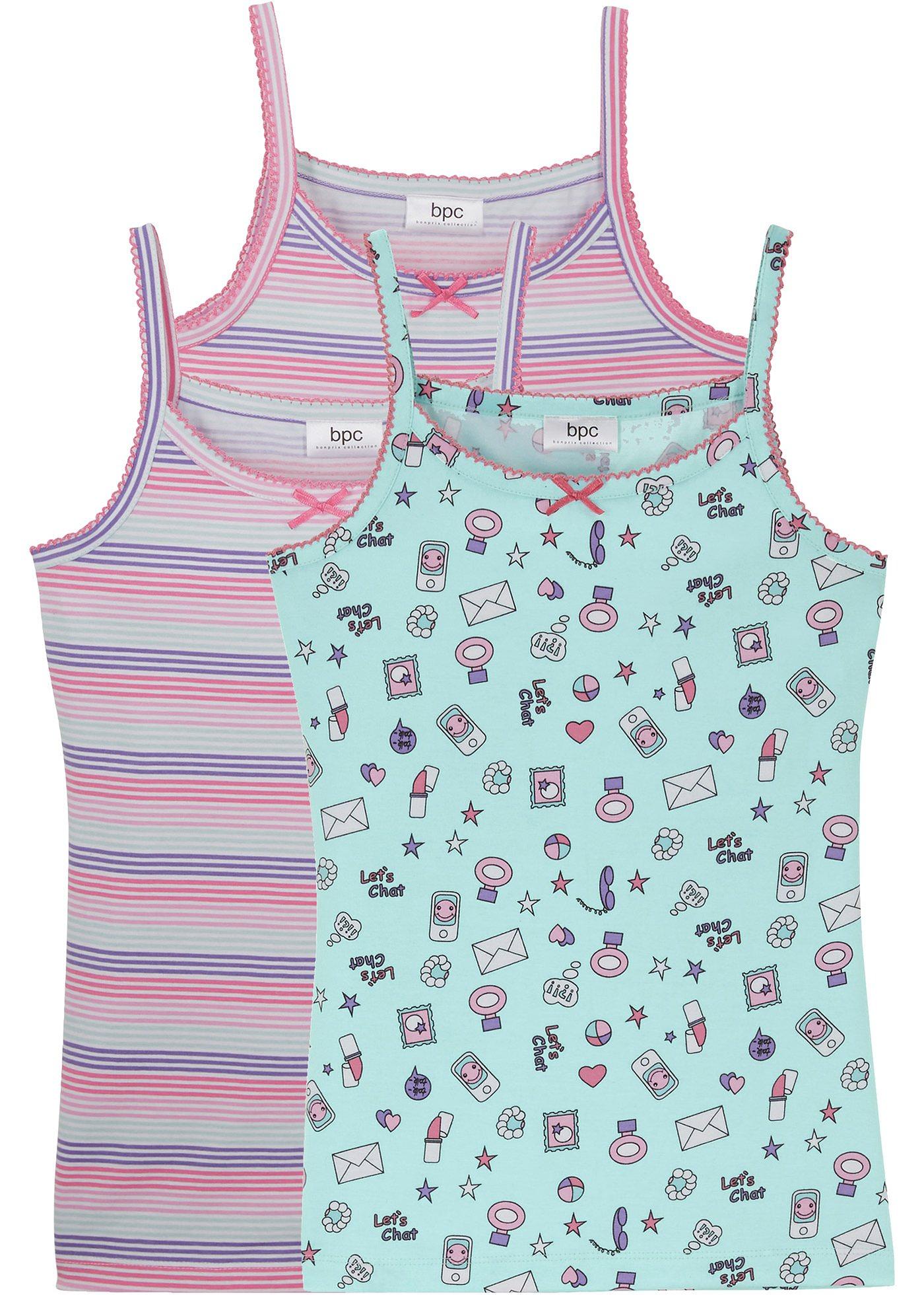 Lot de 3 tricots de peau fille