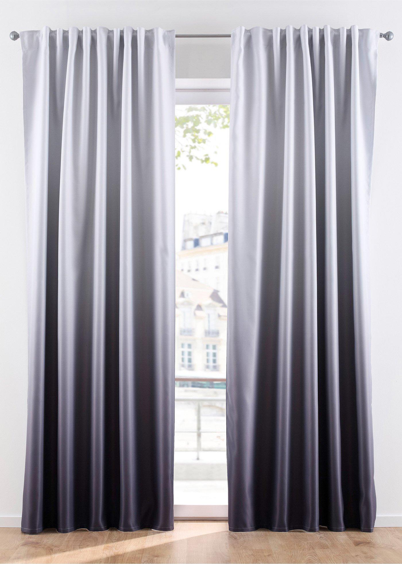 Panneau occultant à dégradé de couleur (1 pce.)