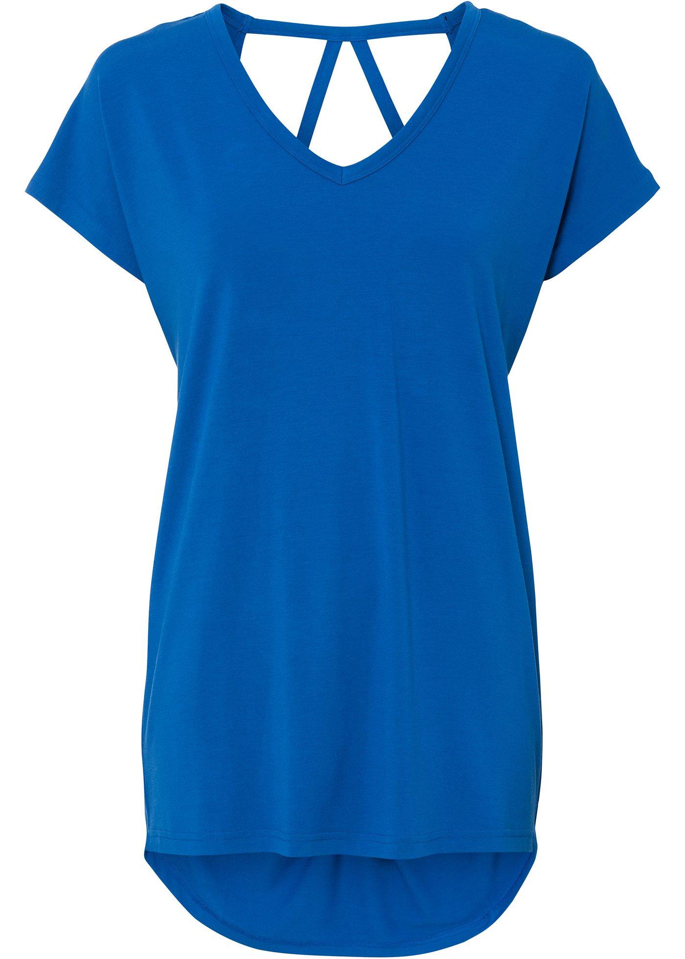 T-shirt à décolleté dos