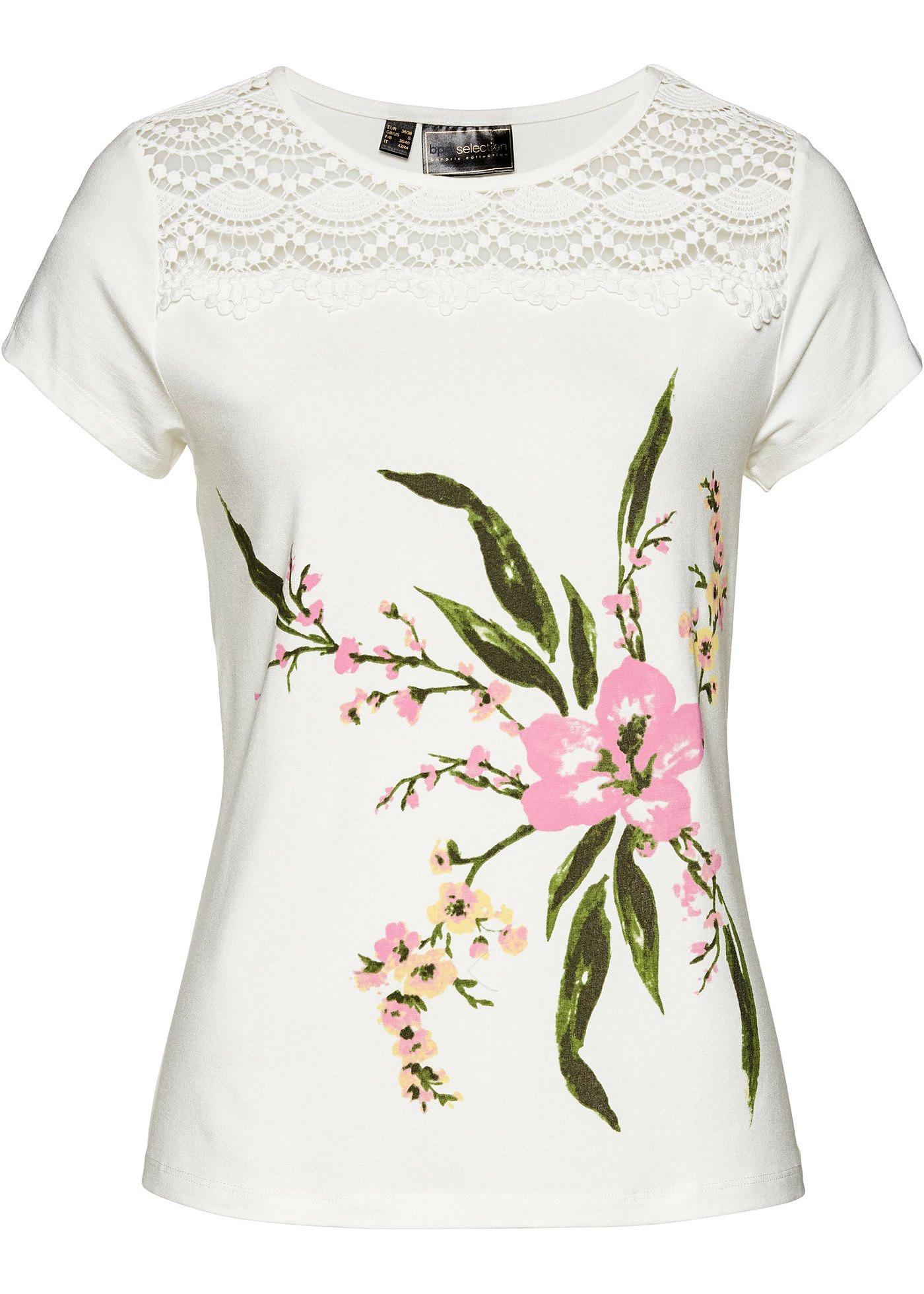 T-shirt en viscose durable avec imprimé