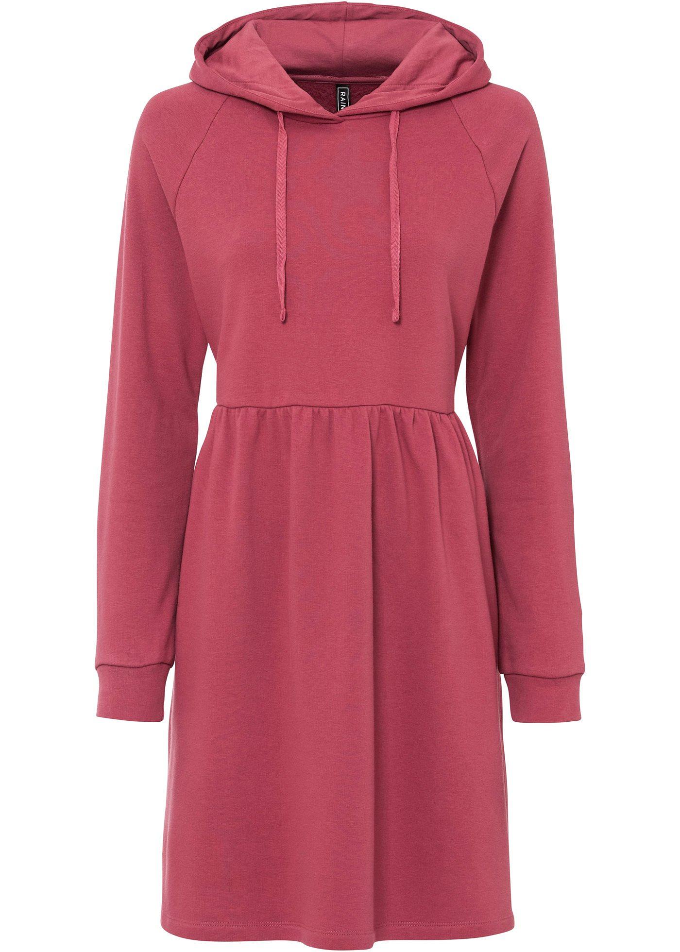 Robe sweat à capuche