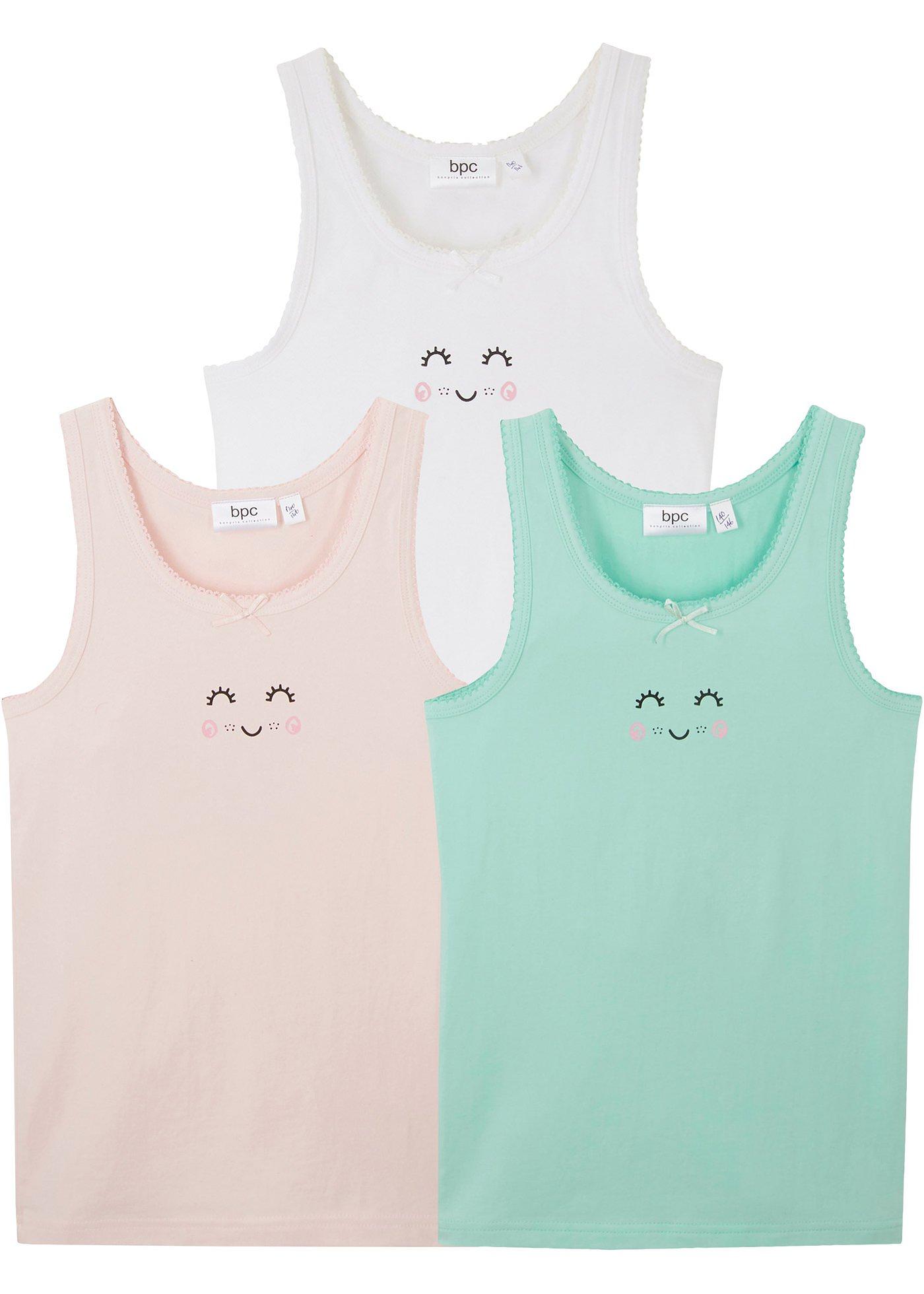 Lot de 3 tricots de peau fille