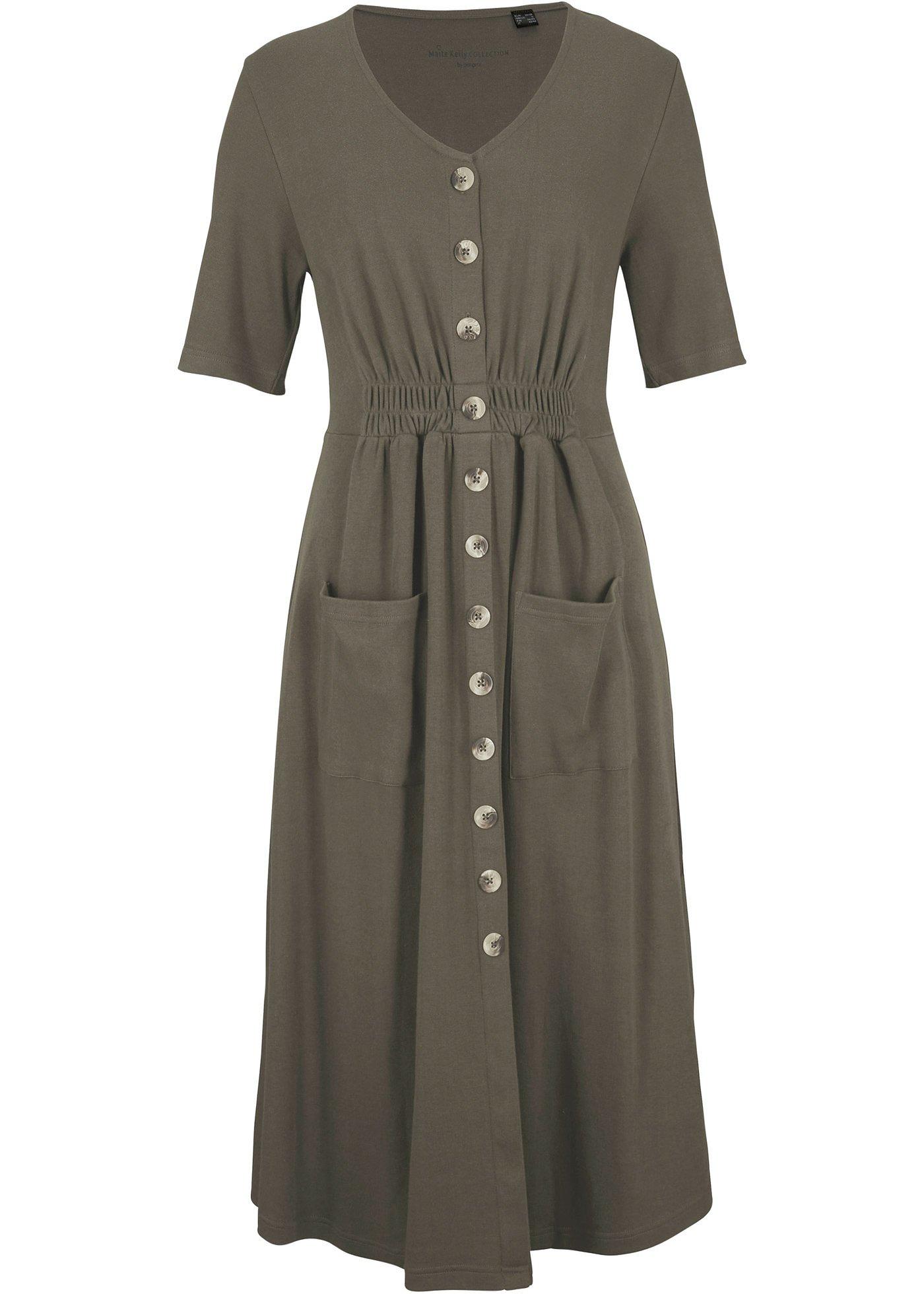 Robe en jersey Maite Kelly avec empiècement élastique