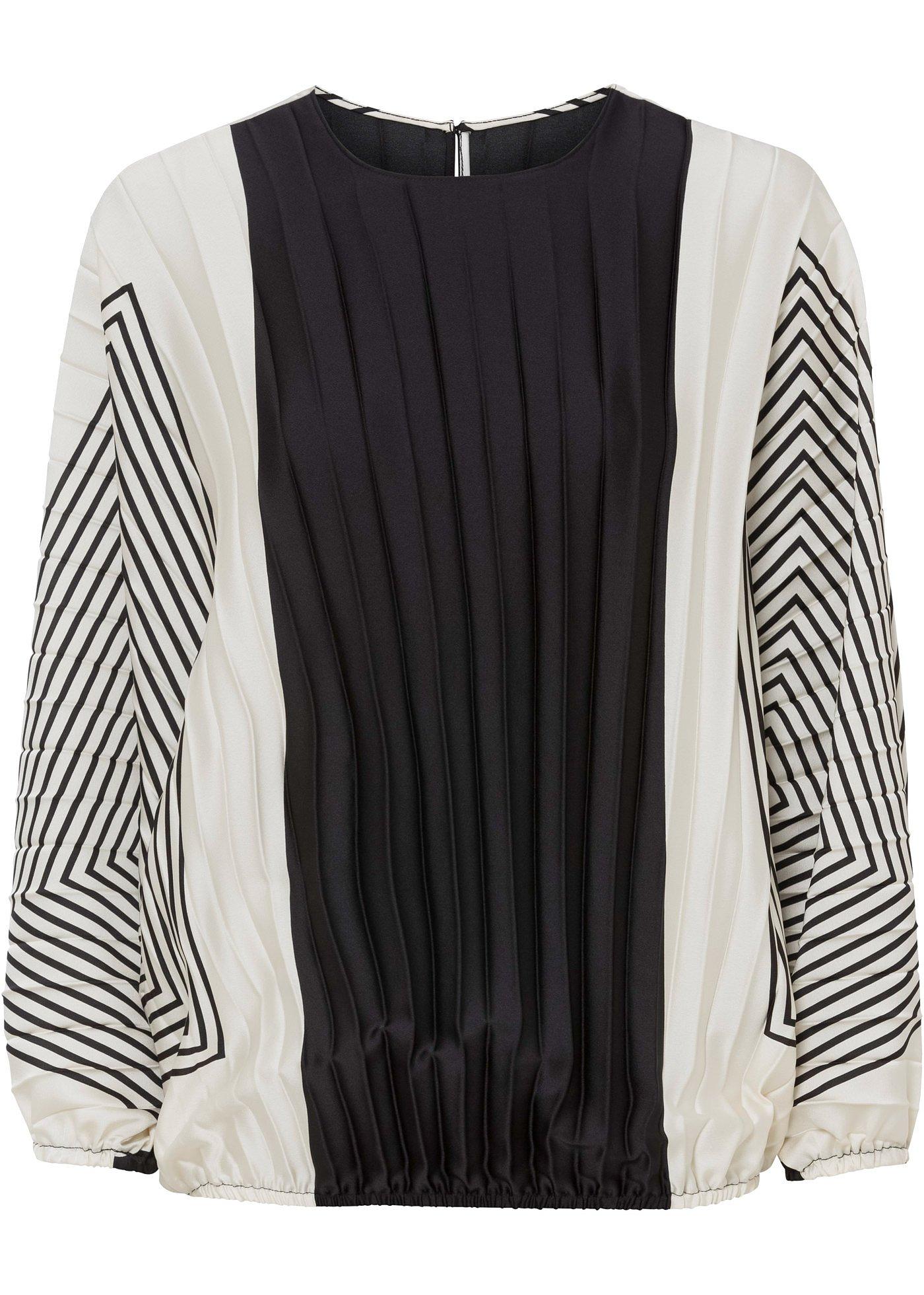 Blouse plissée