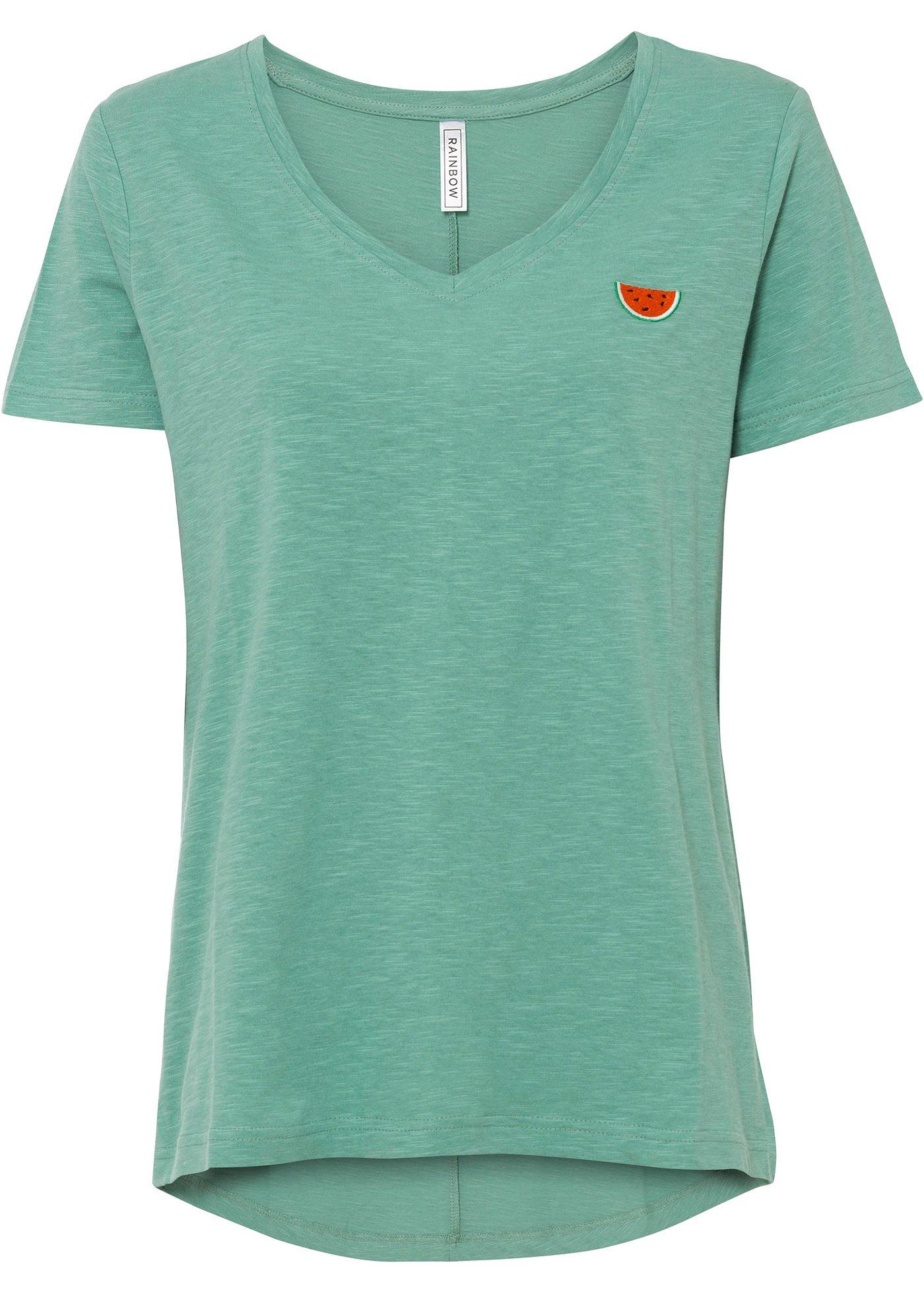 T-shirt avec fruit brodé