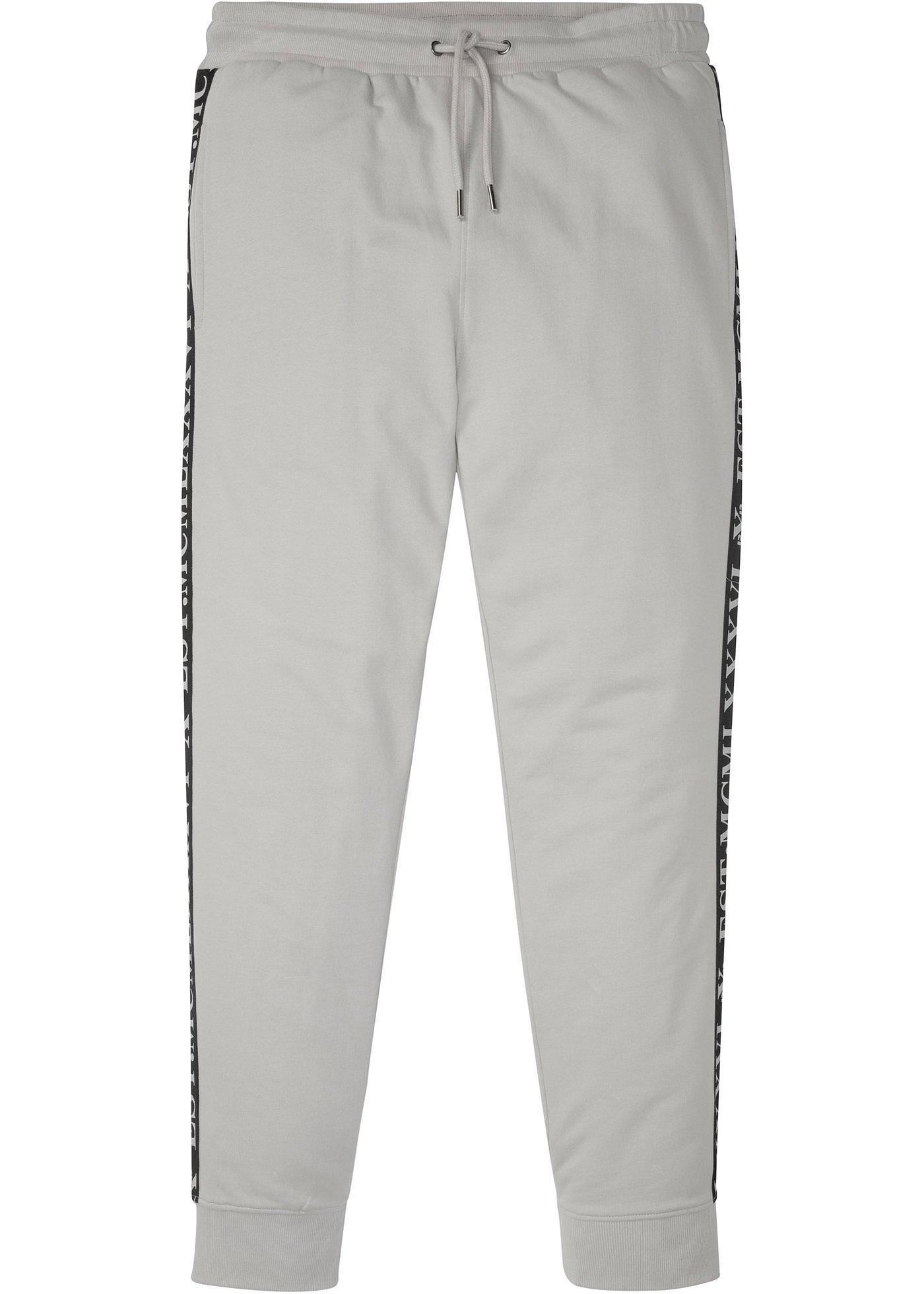 Pantalon de jogging avec rayures latérales imprimées