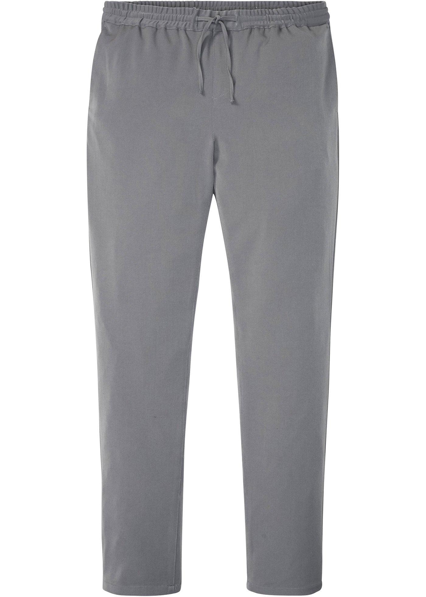 Pantalon chino taille extensible Slim Fit, Tapered