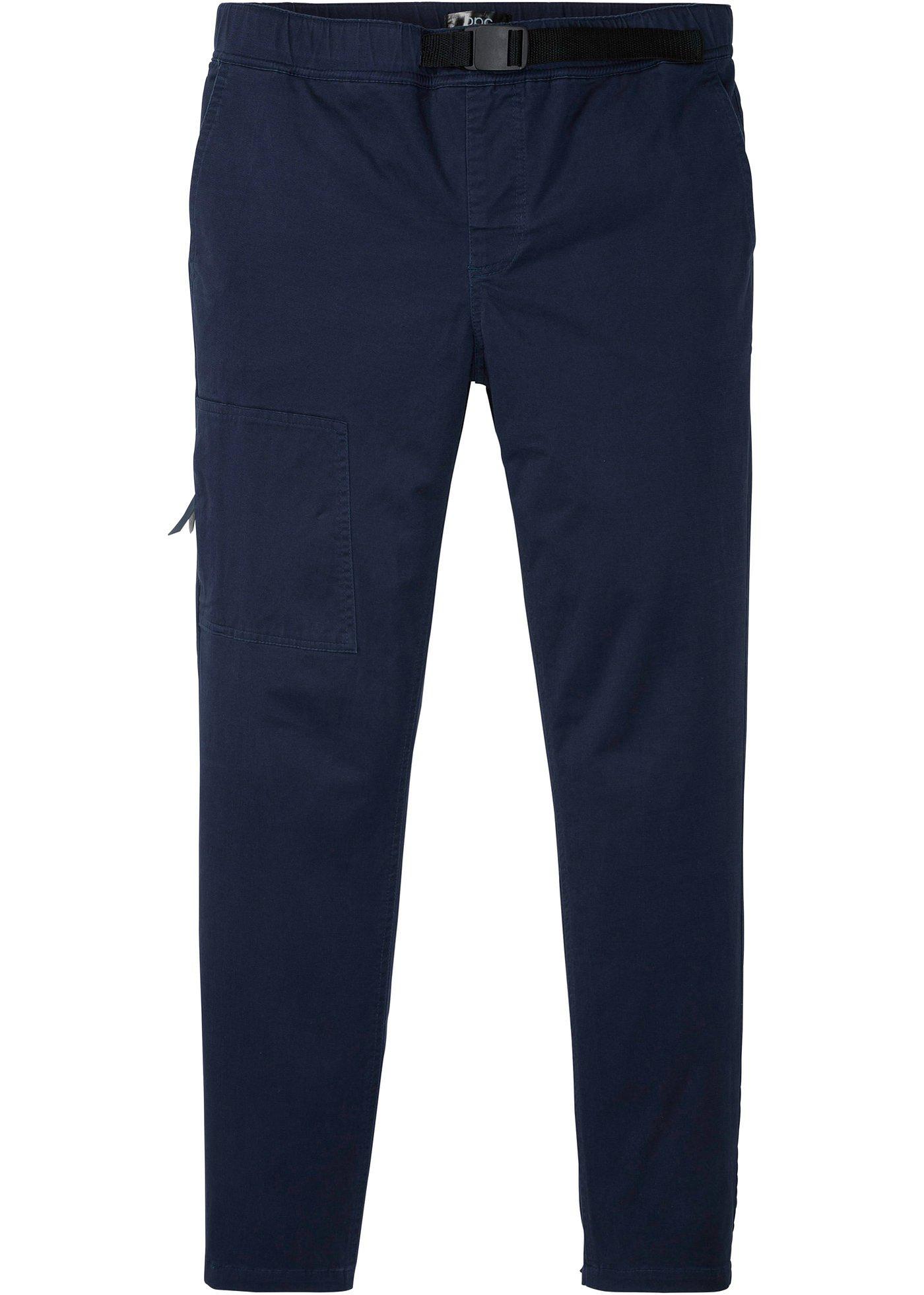 Pantalon extensible Regular Fit confort pour le ventre, Tapered