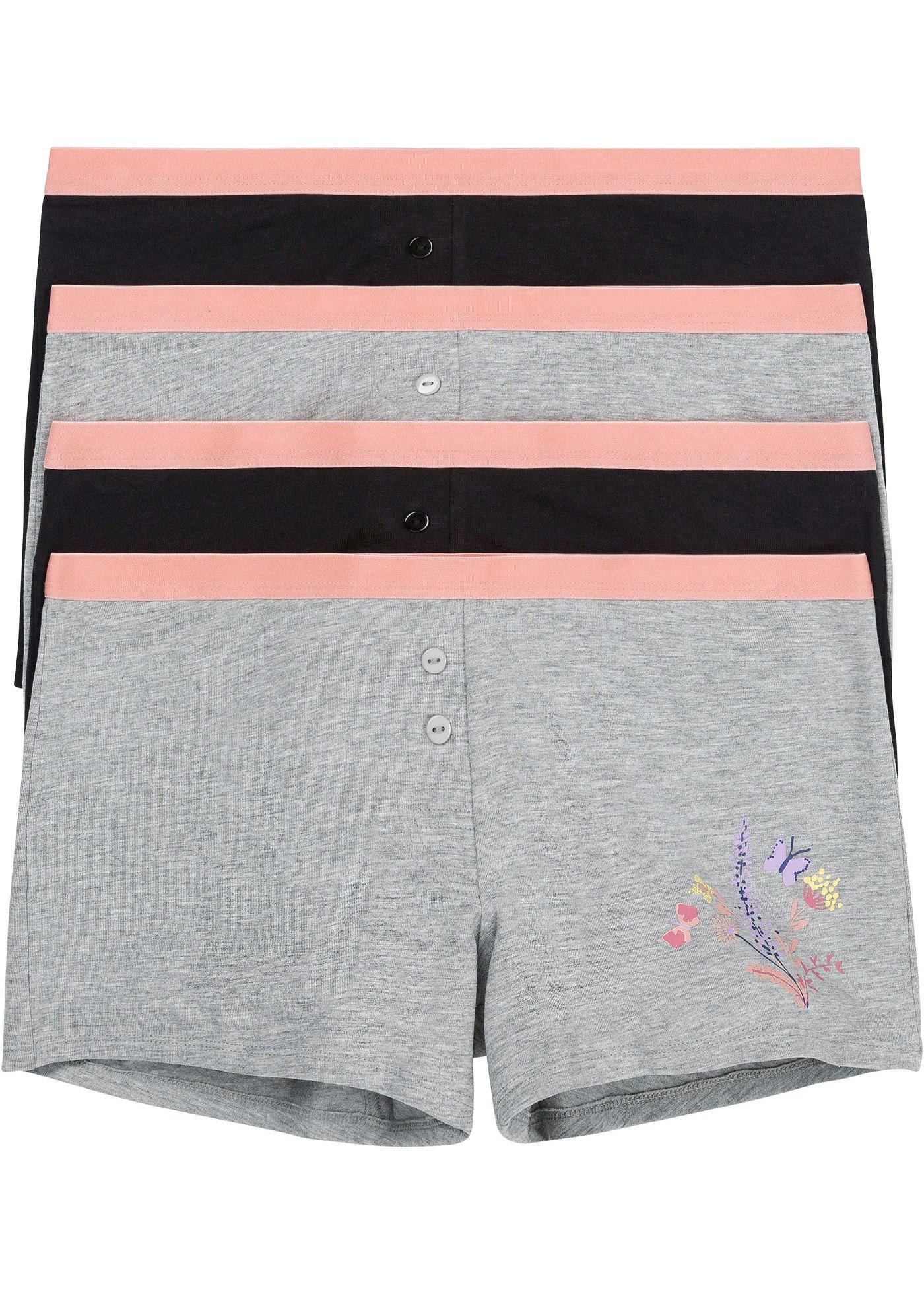 Lot de 4 boxers femme