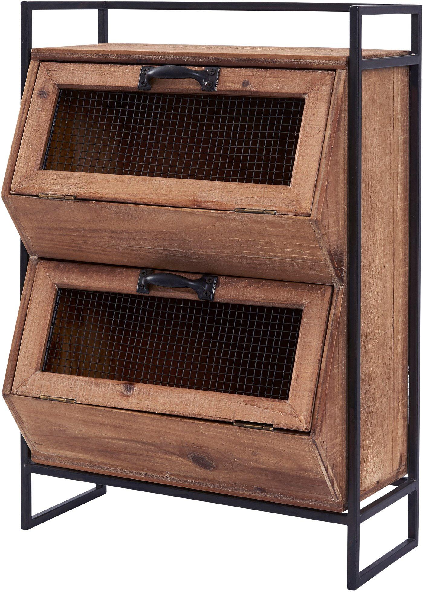 Récipients de conservation avec 2 grands abattants