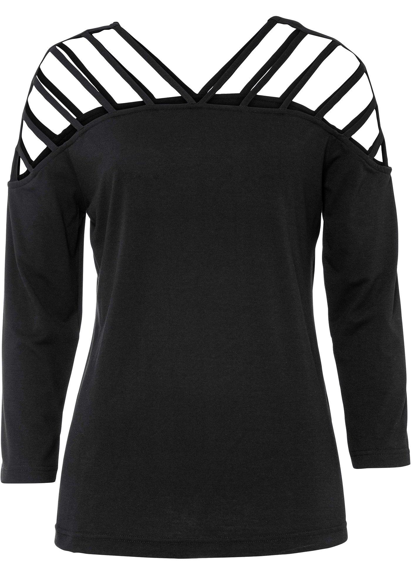 T-shirt épaules dénudées