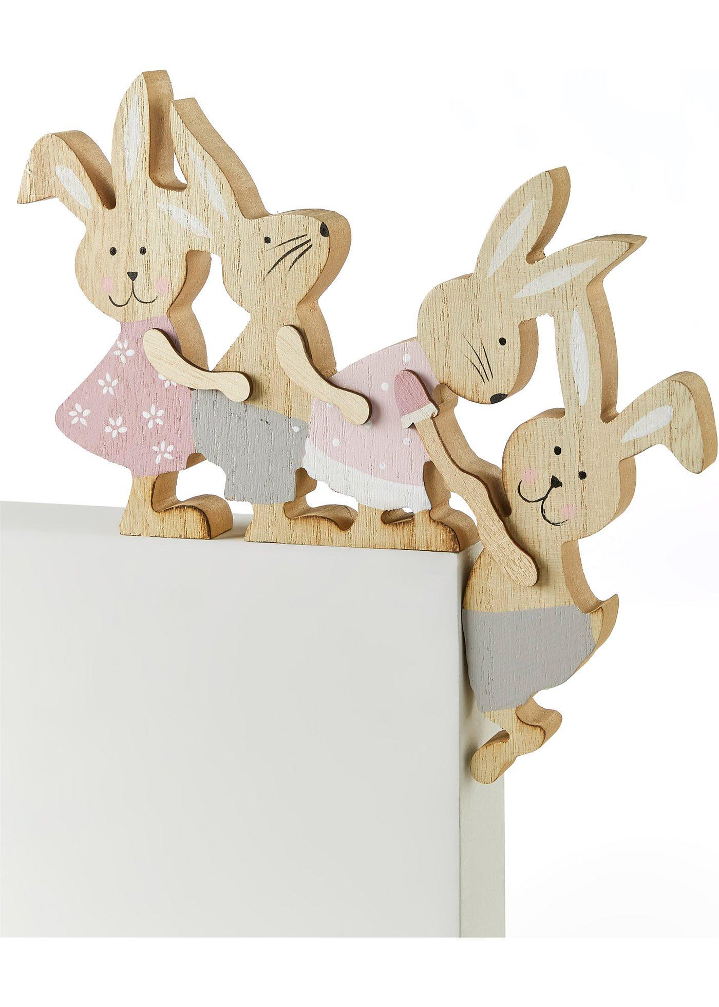 Déco encadrement de porte lapins