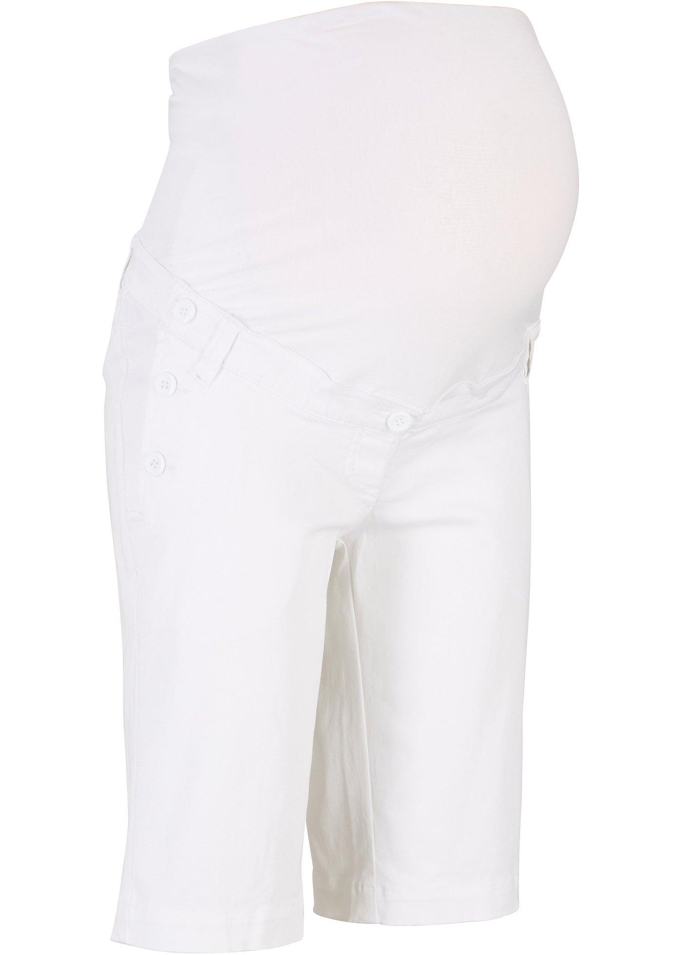 Short de grossesse avec boutons