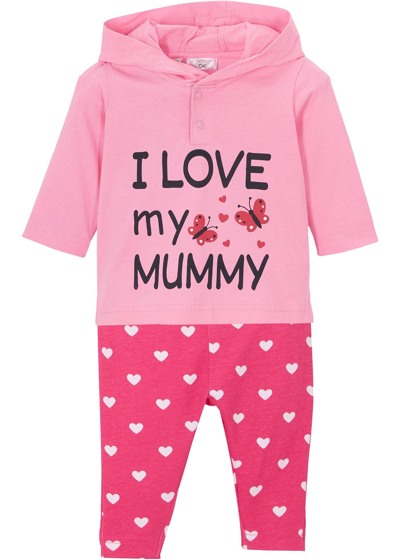 Sweat-shirt et legging bébé (Ens. 2 pces.) coton bio