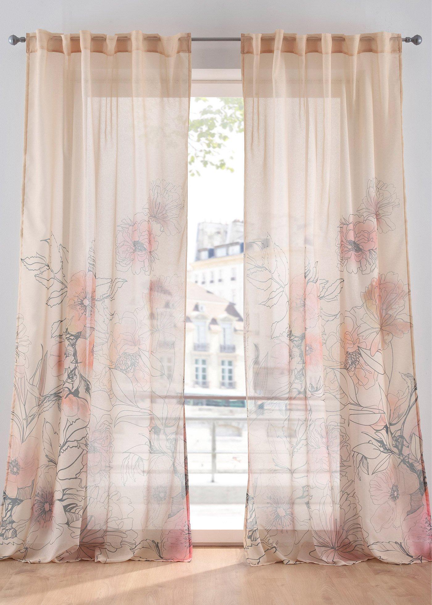 Voilage avec polyester recyclé (1 pce.)