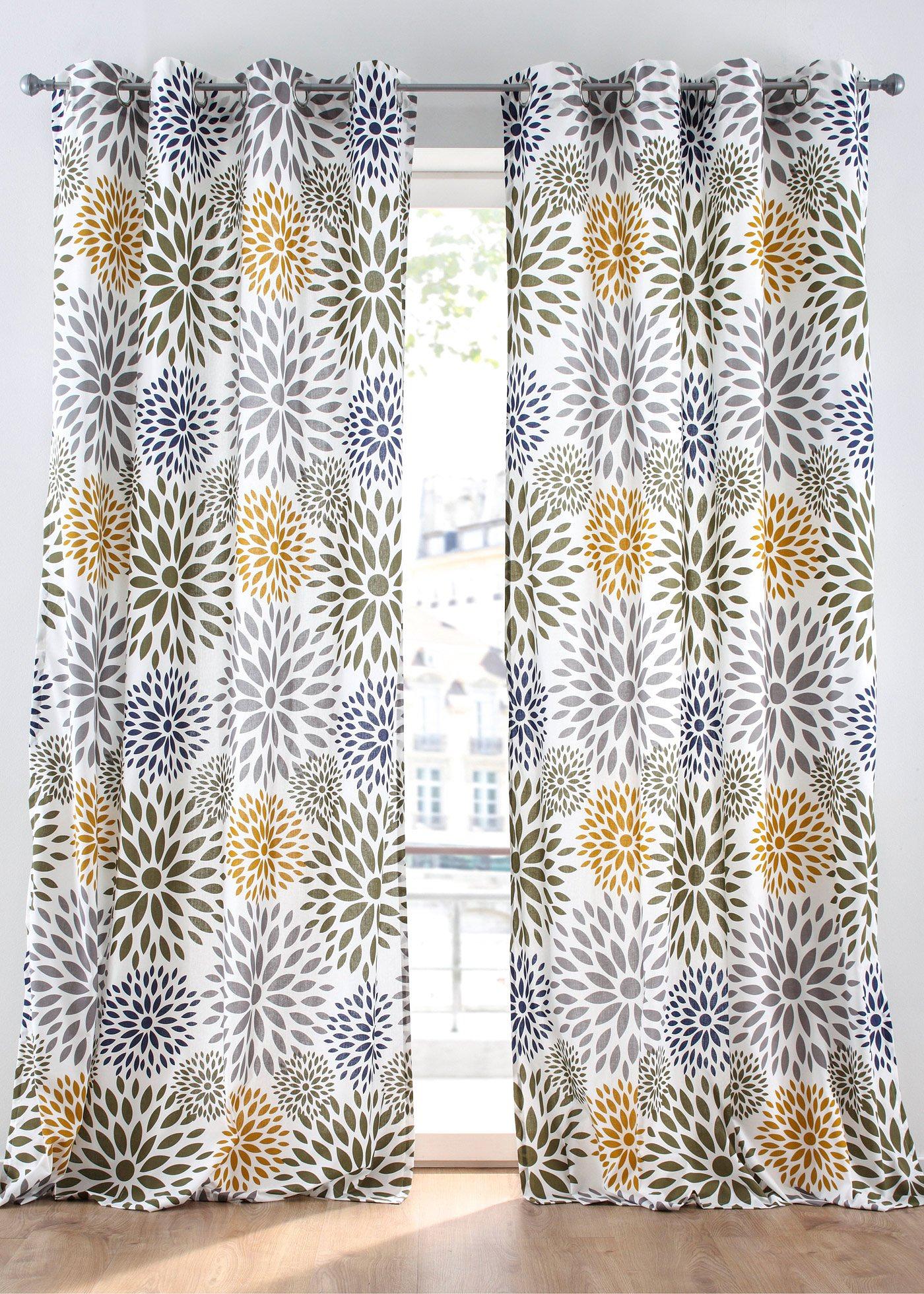 Panneau à imprimé graphique (1 pce.)