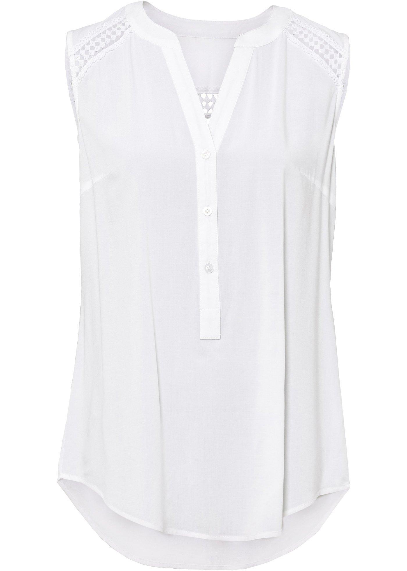 Top-blouse à dentelle