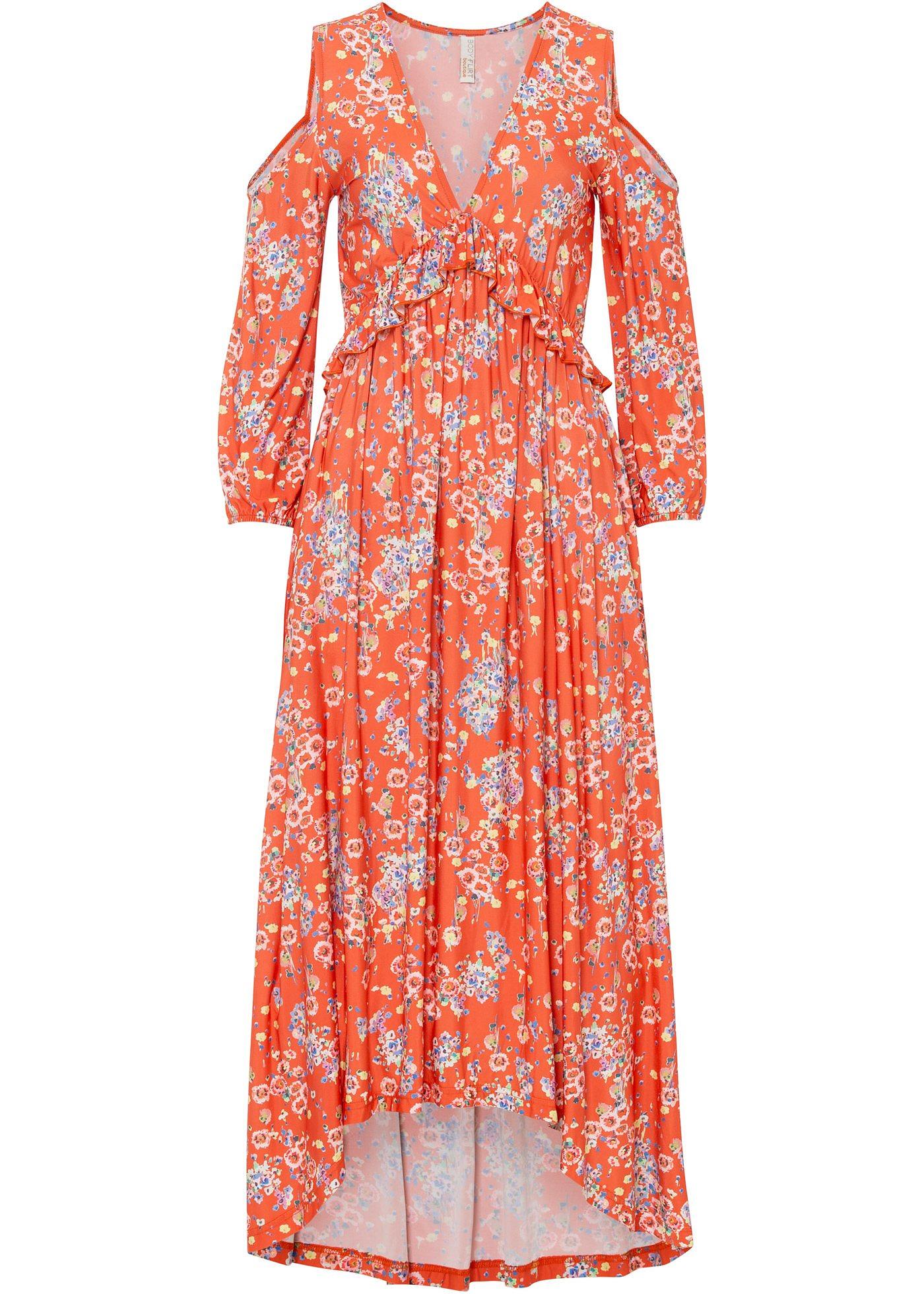 Robe à épaules dénudées