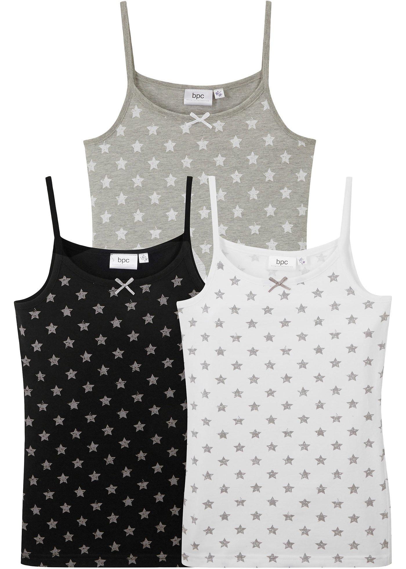 Lot de 3 tricots de peau fille