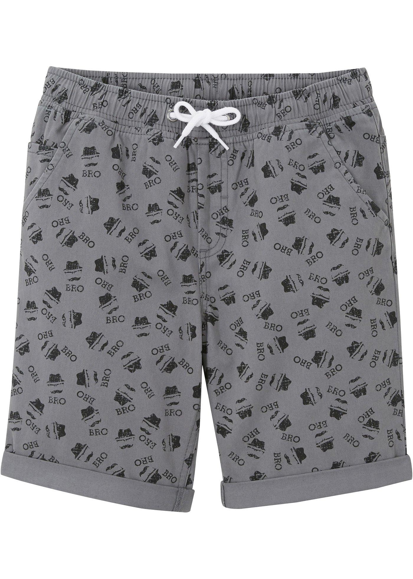 Bermuda en jean garçon à retrousser, Regular Fit