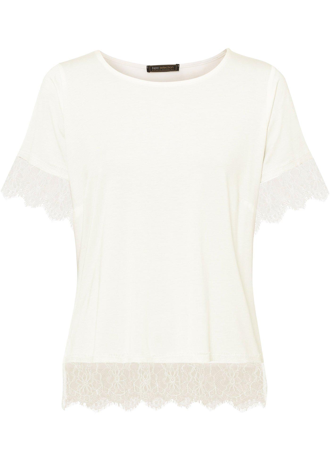 Blouse ample à dentelle