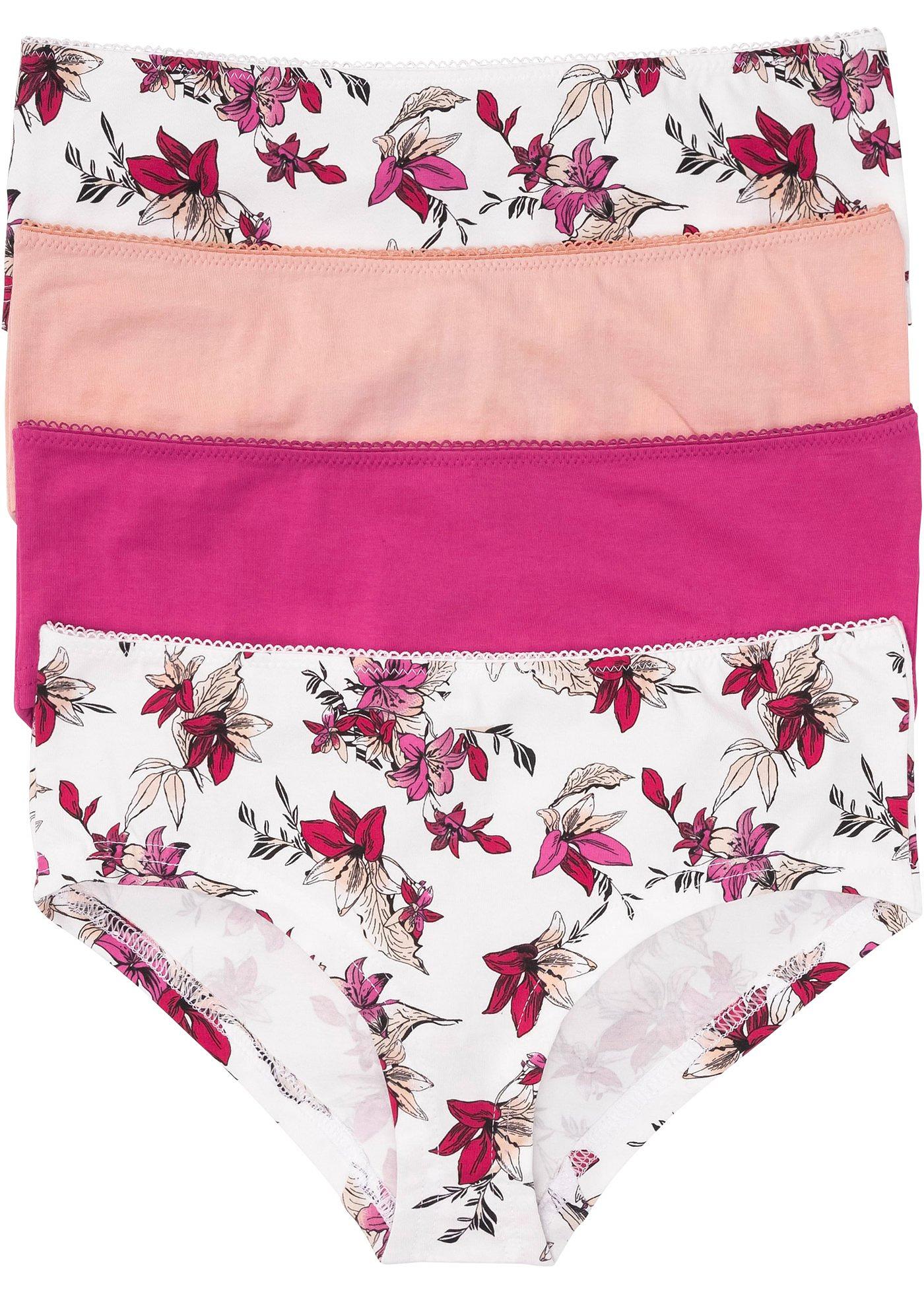 Lot de 4 shorties avec coton bio