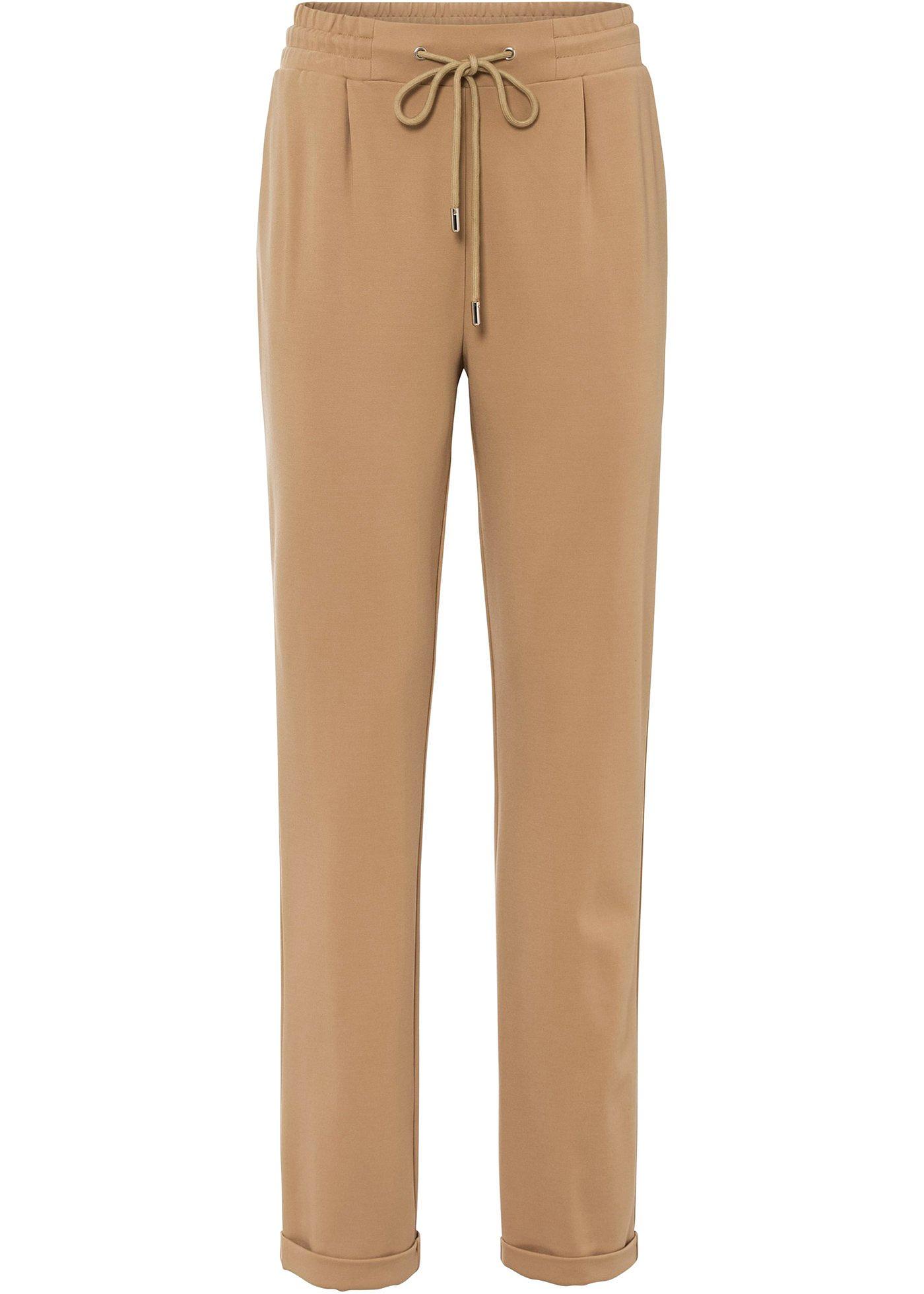 Pantalon en jersey, taille courte