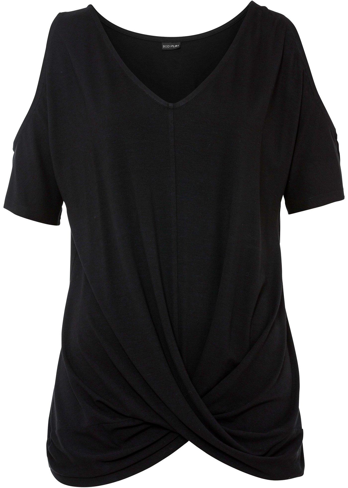 T-shirt à épaules dénudées