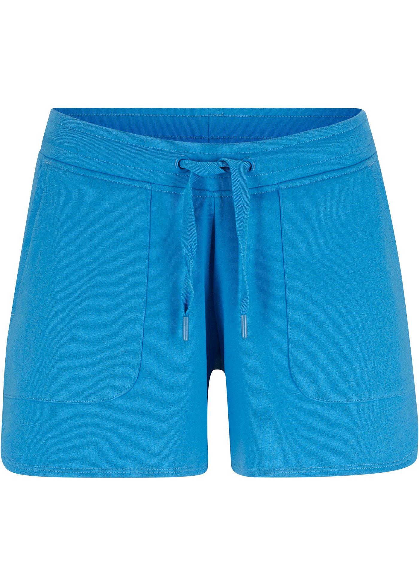 Short en sweat avec cordon coulissé