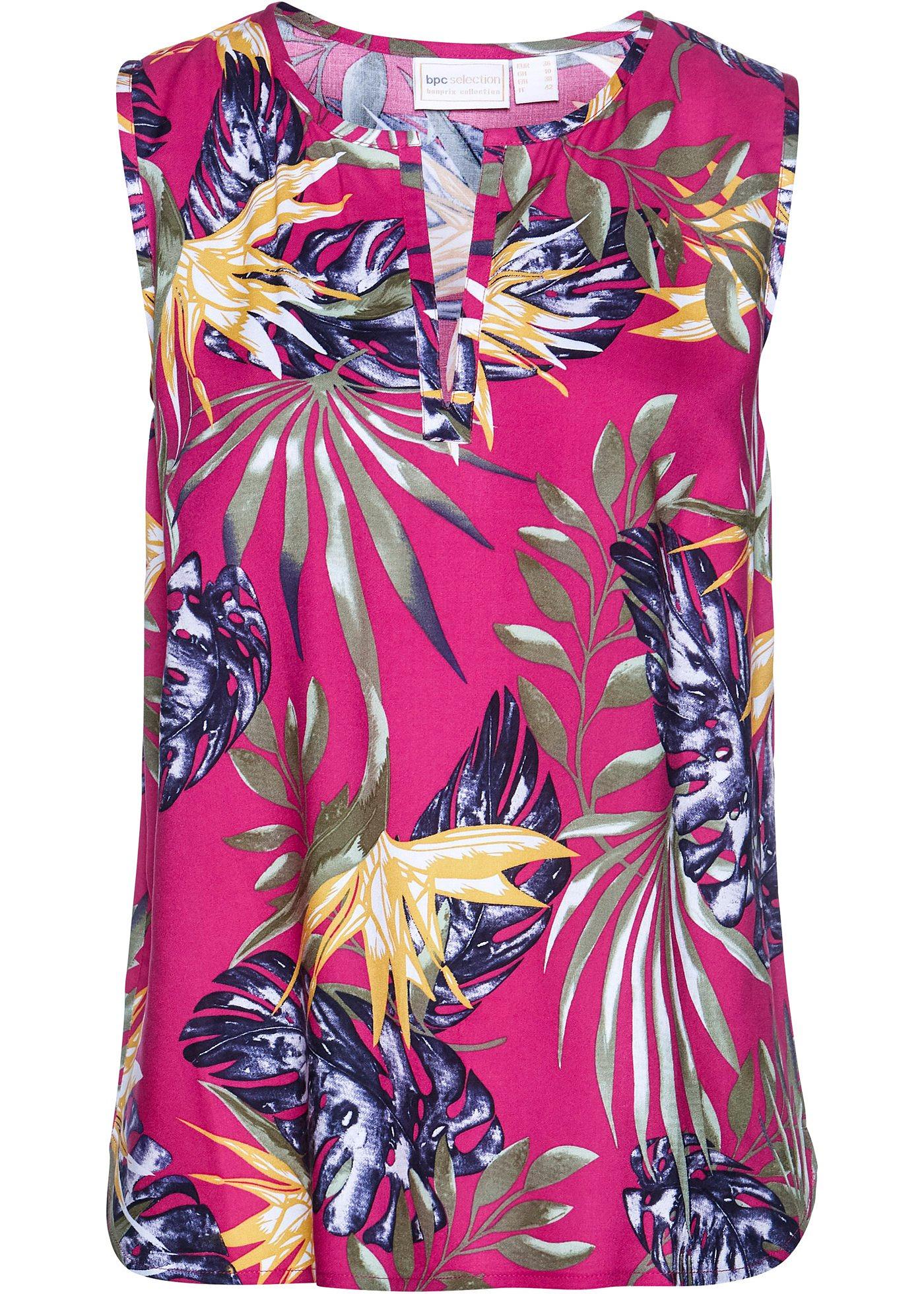 Top blouse en viscose