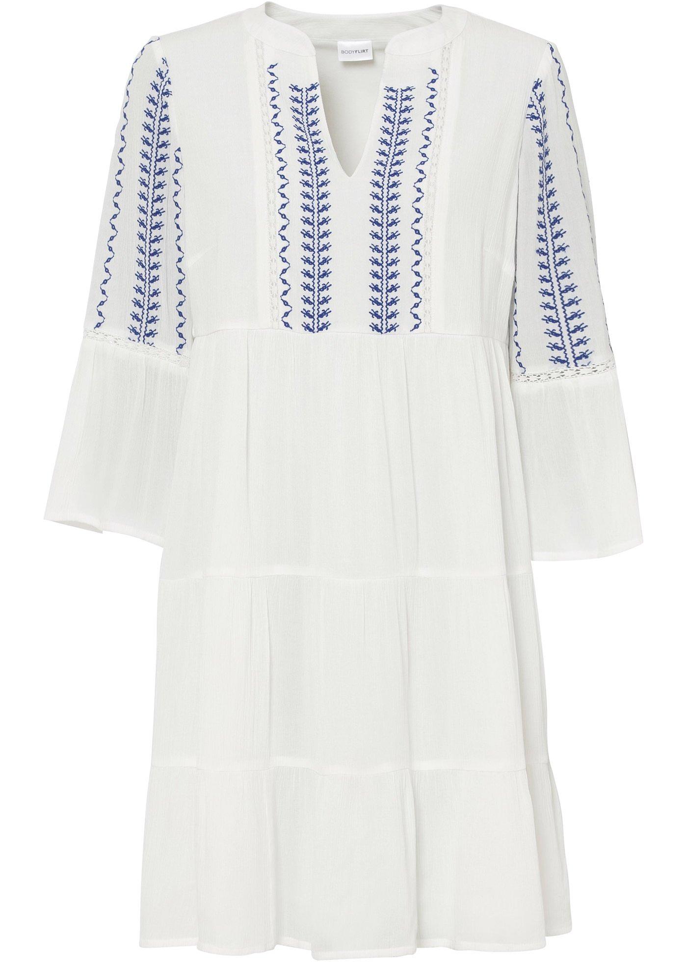 Robe-tunique à broderie