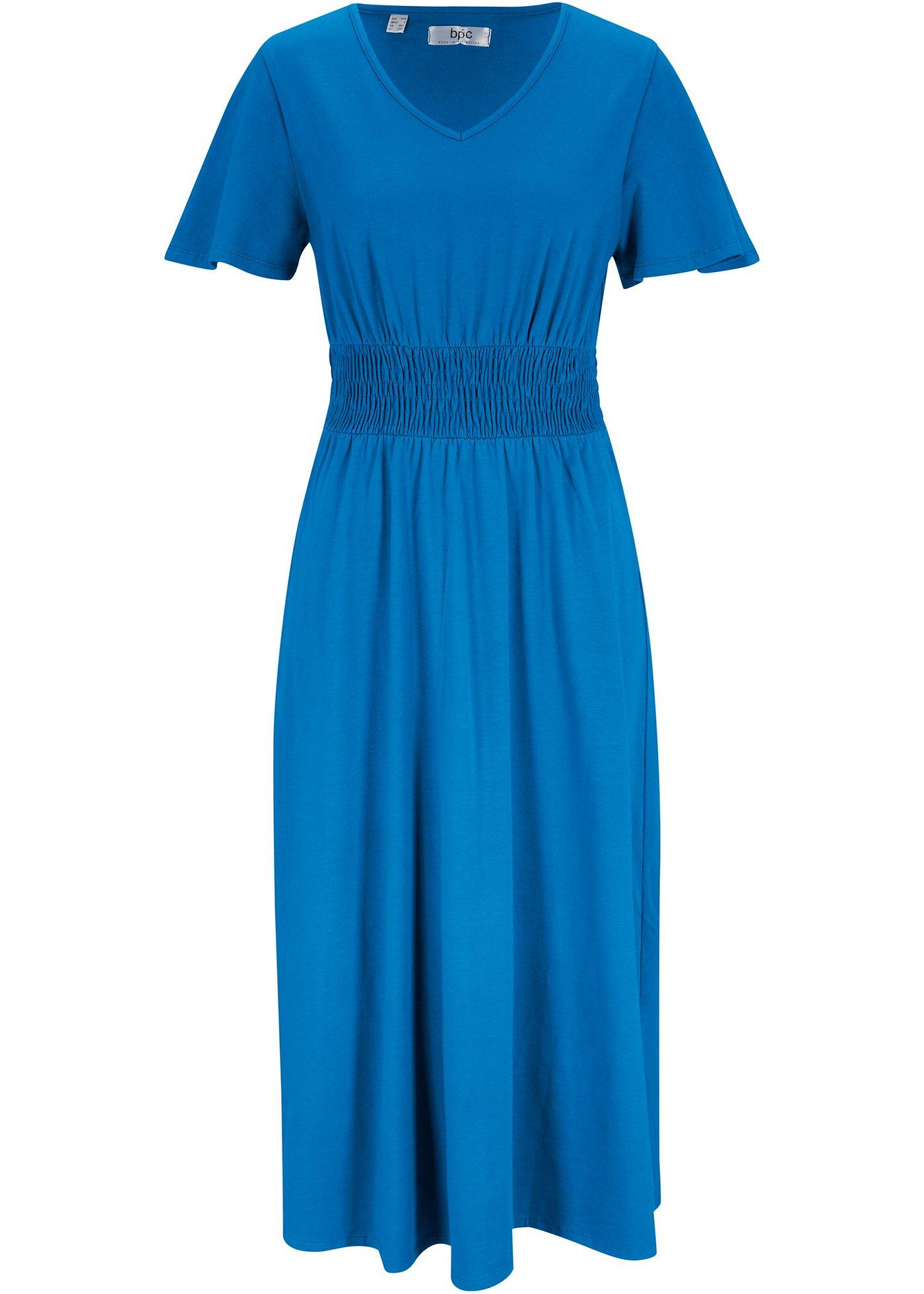 Robe en jersey avec smock