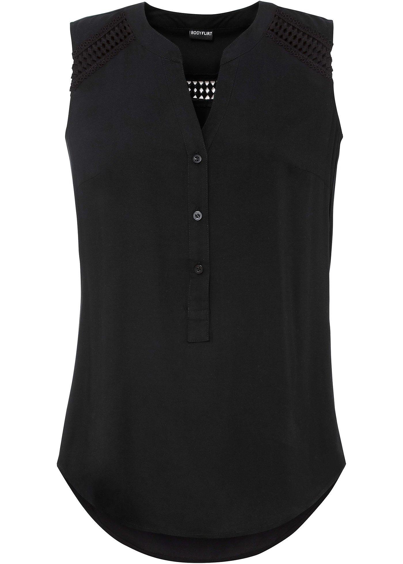 Top-blouse à dentelle